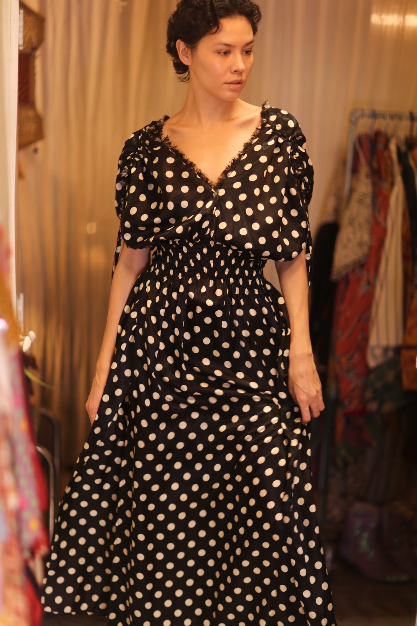 SILK DRESS SCRALETT MOOLET - MOMO STUDIO BERLIN - Berlin Concept Store - sustainable & ethical fashion