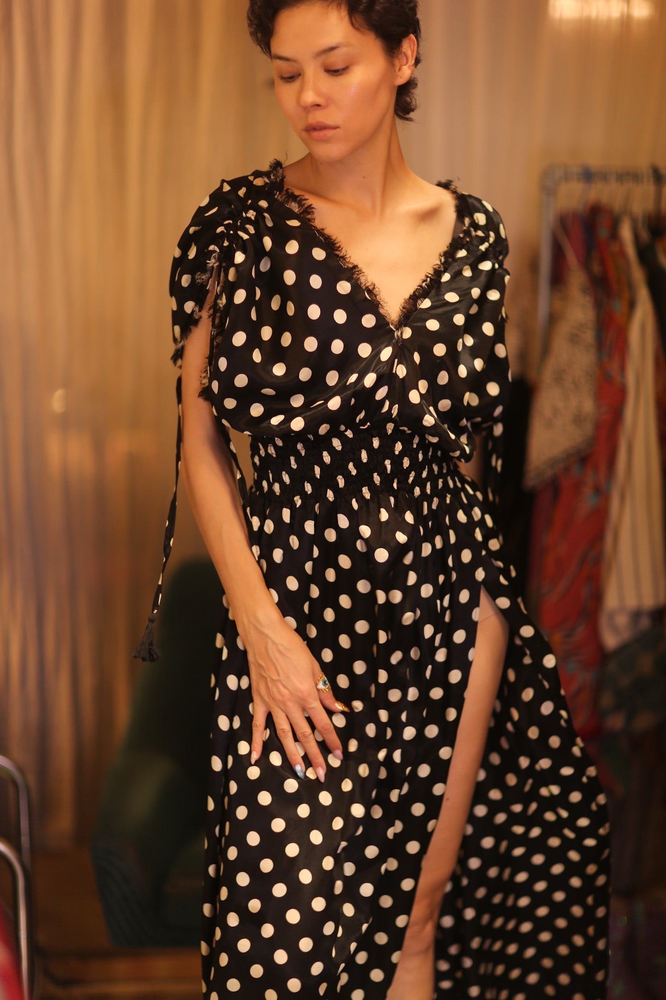 SILK DRESS SCRALETT MOOLET - MOMO STUDIO BERLIN - Berlin Concept Store - sustainable & ethical fashion