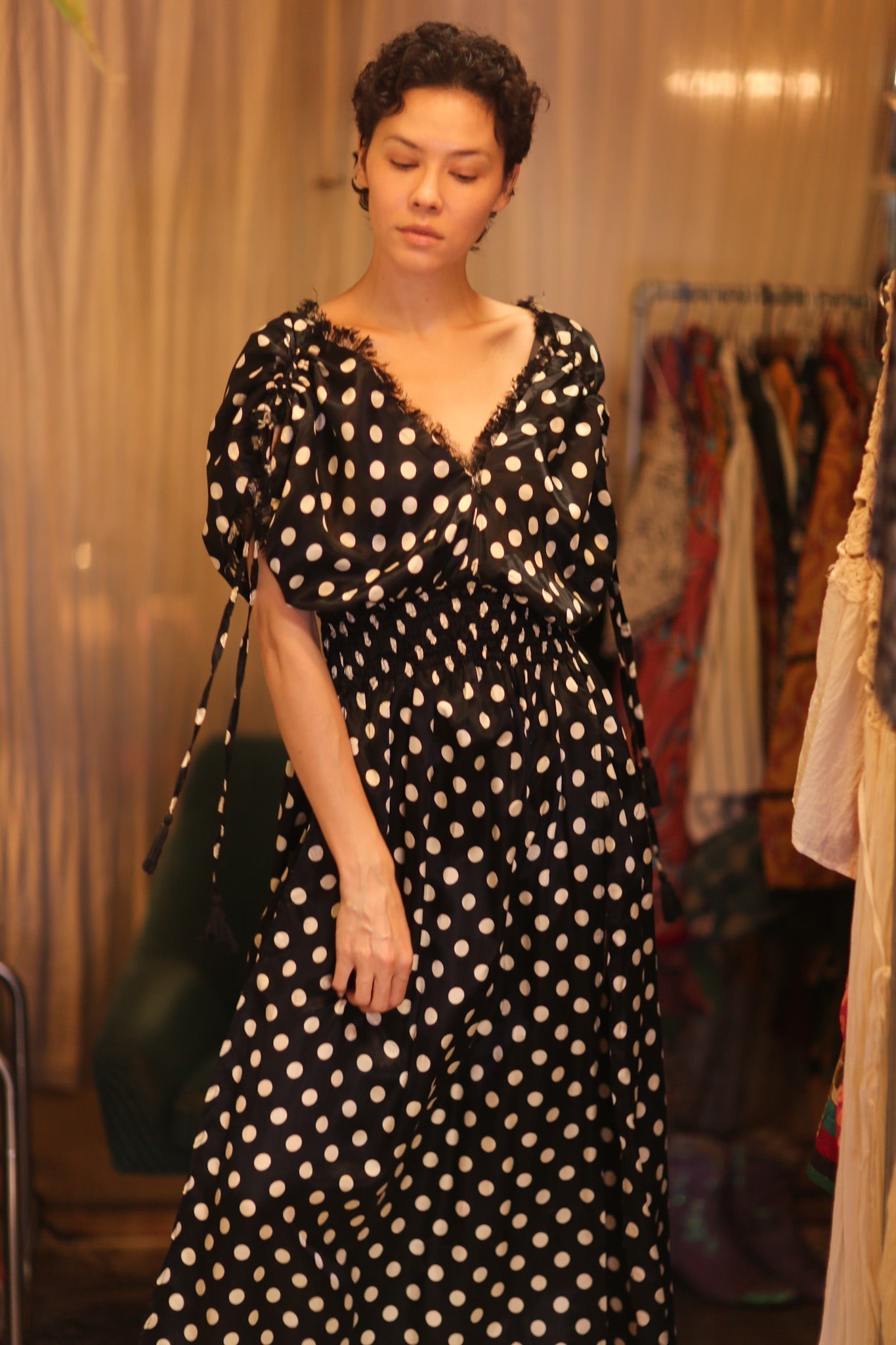 SILK DRESS SCRALETT MOOLET - MOMO STUDIO BERLIN - Berlin Concept Store - sustainable & ethical fashion
