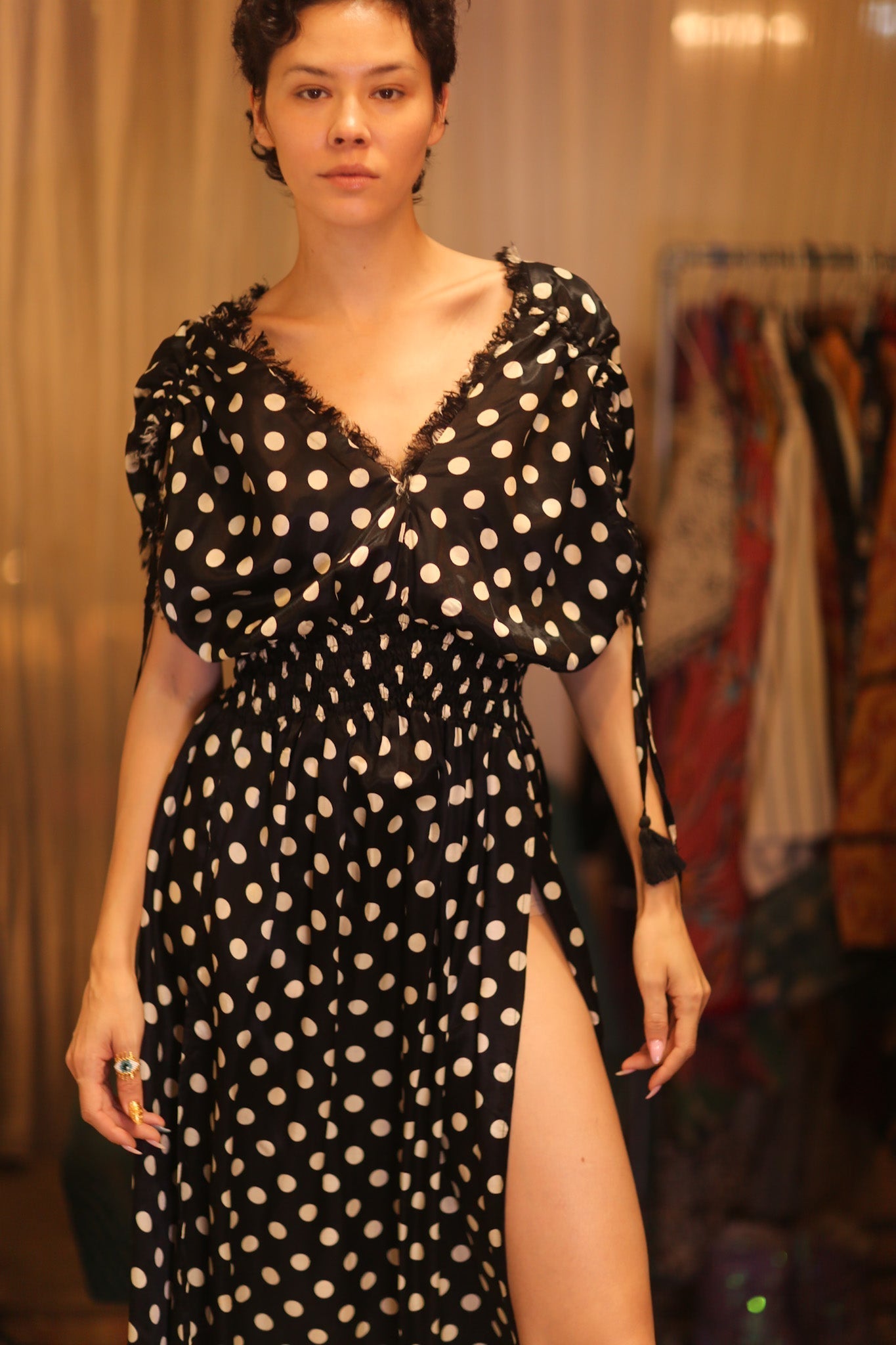 SILK DRESS SCRALETT MOOLET - MOMO STUDIO BERLIN - Berlin Concept Store - sustainable & ethical fashion