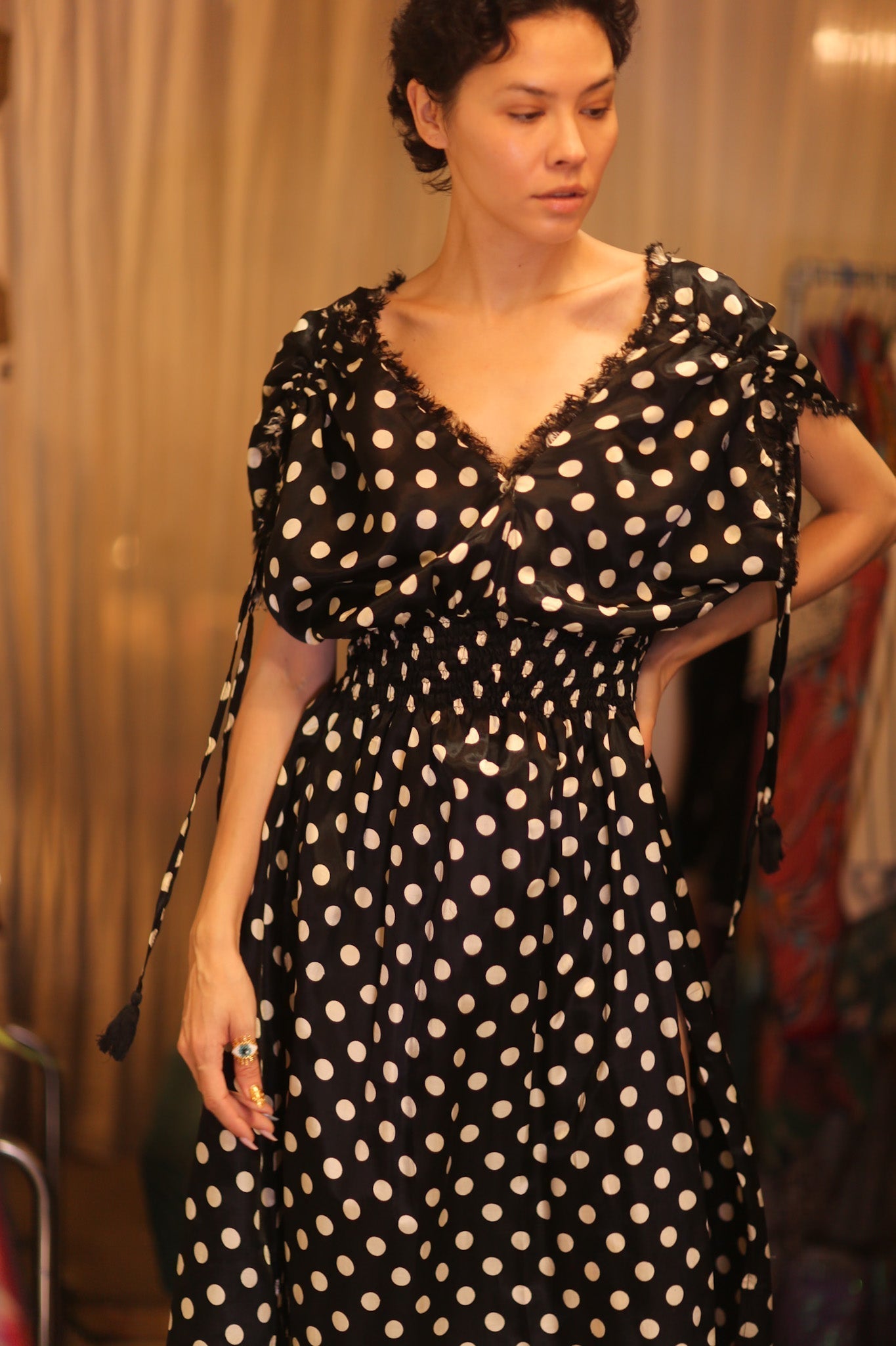 SILK DRESS SCRALETT MOOLET - MOMO STUDIO BERLIN - Berlin Concept Store - sustainable & ethical fashion