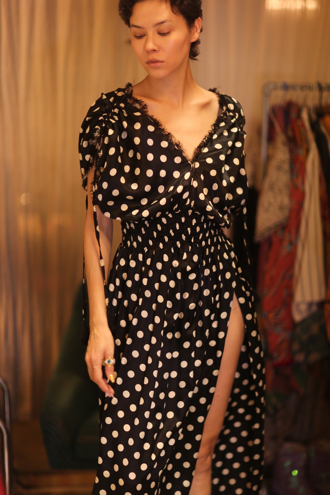 SILK DRESS SCRALETT MOOLET - MOMO STUDIO BERLIN - Berlin Concept Store - sustainable & ethical fashion