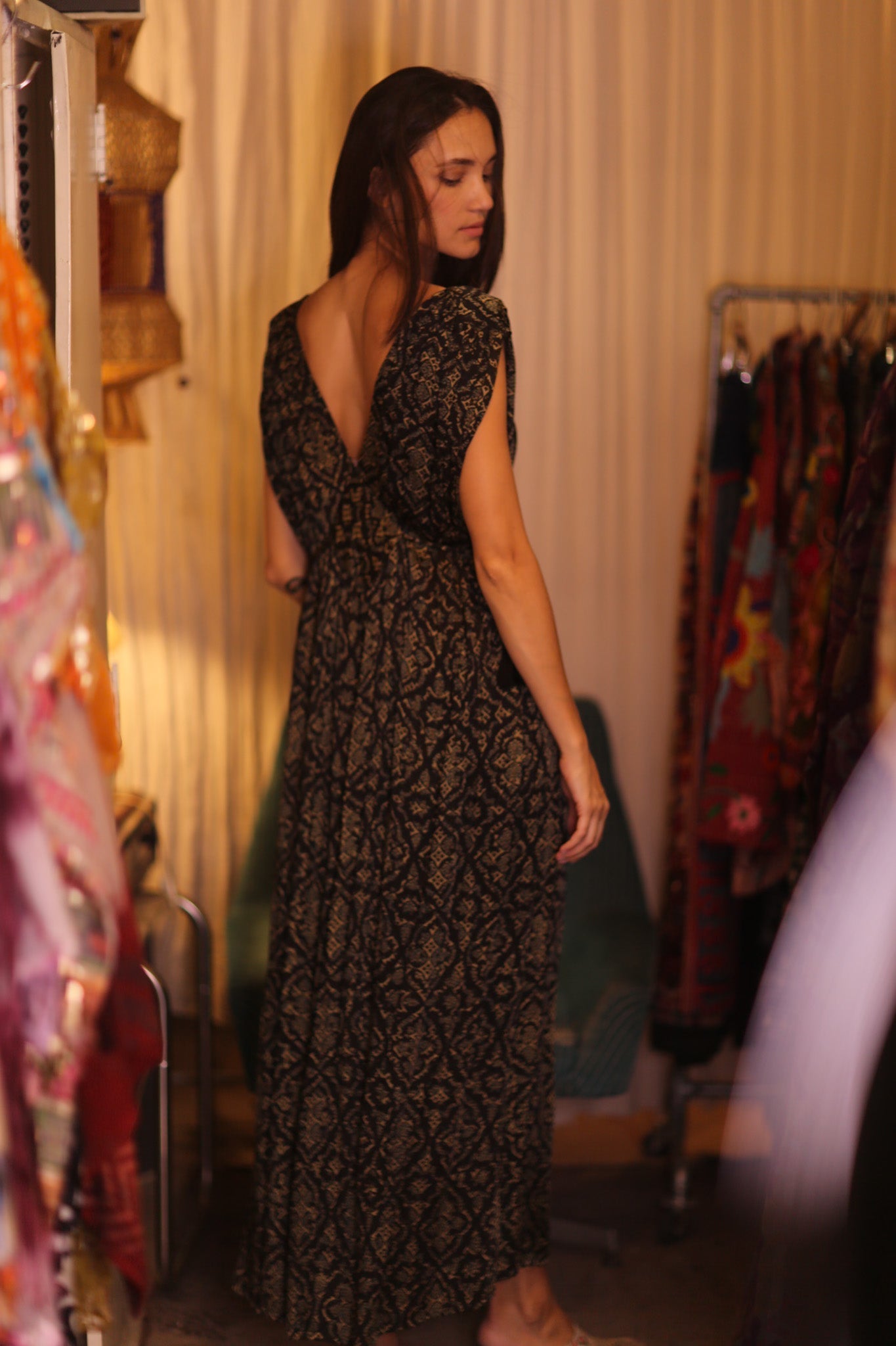 SILK DRESS VICTORIA BROWNY - MOMO STUDIO BERLIN - Berlin Concept Store - sustainable & ethical fashion