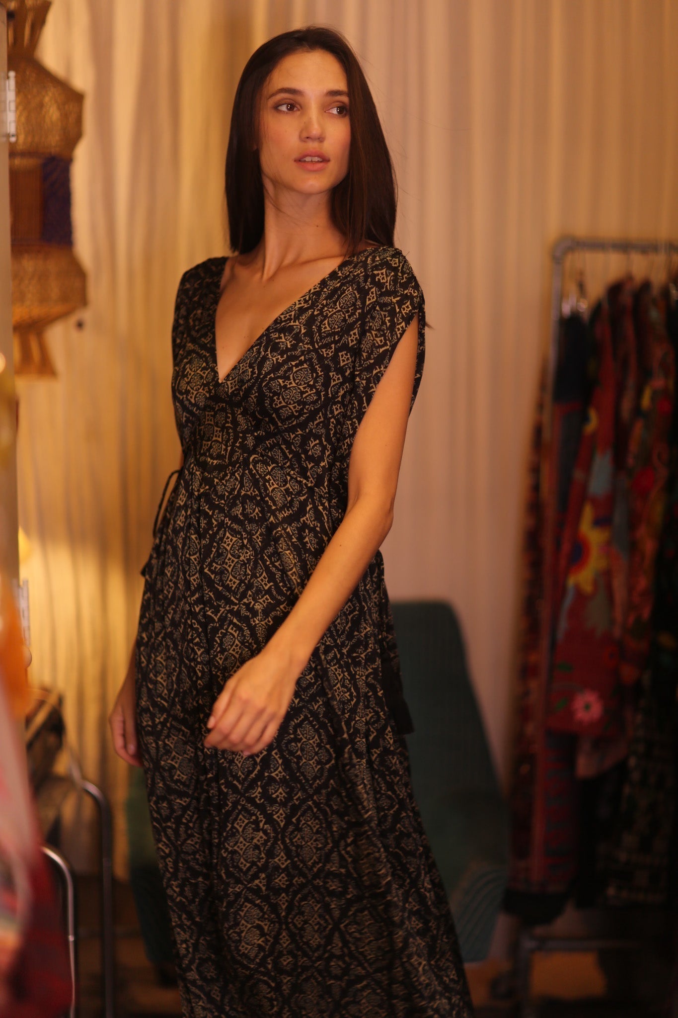 SILK DRESS VICTORIA BROWNY - MOMO STUDIO BERLIN - Berlin Concept Store - sustainable & ethical fashion