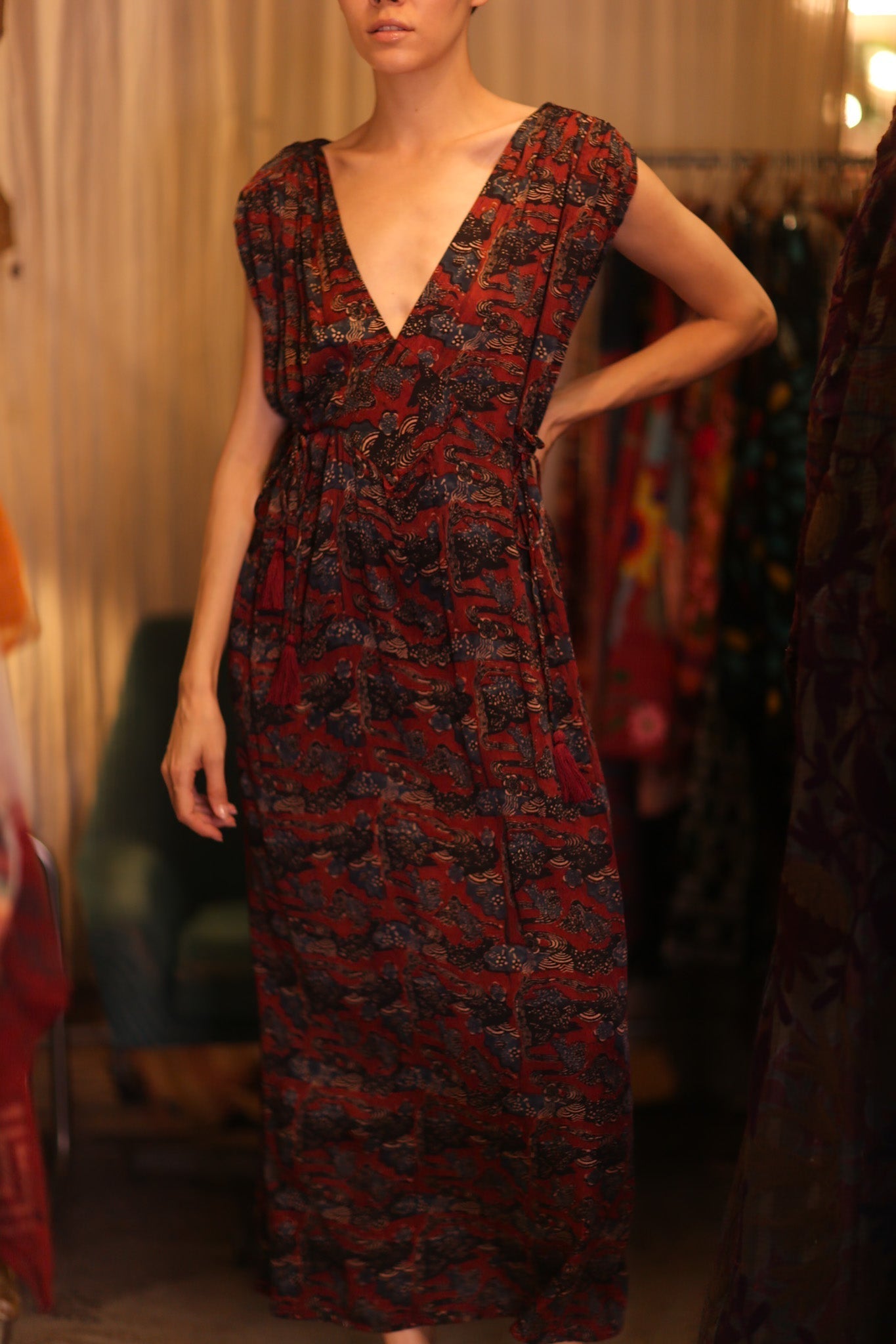 SILK DRESS VICTORIA GRACE - MOMO STUDIO BERLIN - Berlin Concept Store - sustainable & ethical fashion