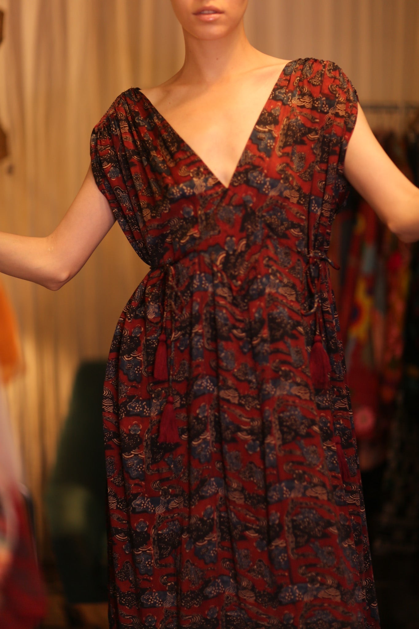 SILK DRESS VICTORIA GRACE - MOMO STUDIO BERLIN - Berlin Concept Store - sustainable & ethical fashion