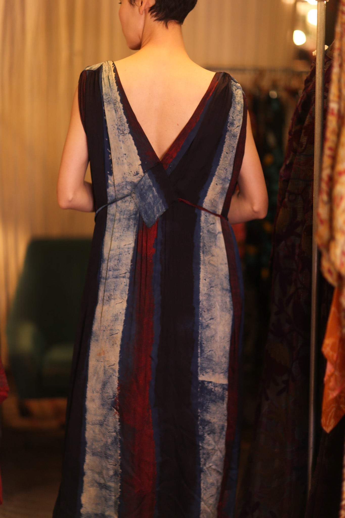 SILK DRESS VICTORIA LINA - MOMO STUDIO BERLIN - Berlin Concept Store - sustainable & ethical fashion