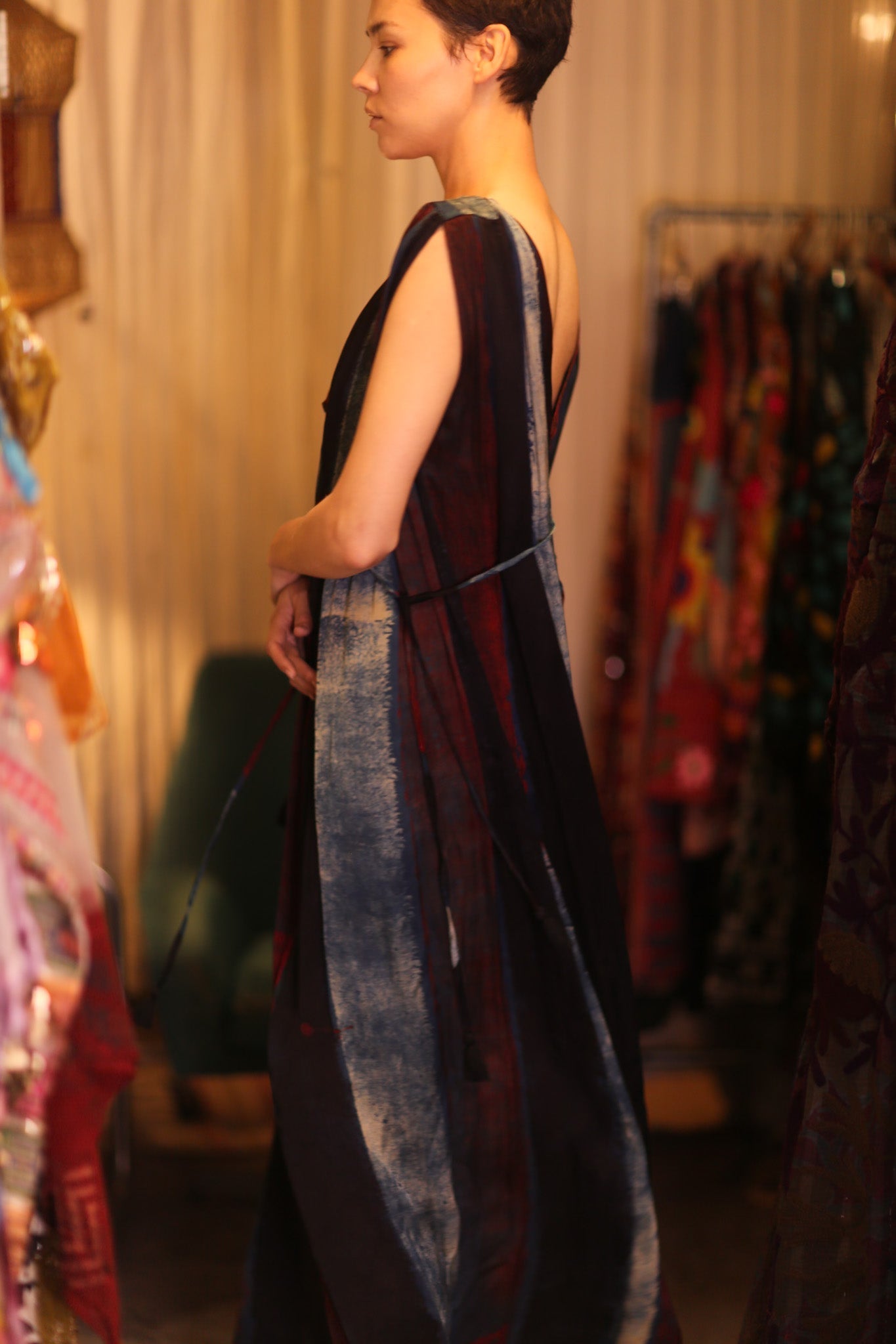 SILK DRESS VICTORIA LINA - MOMO STUDIO BERLIN - Berlin Concept Store - sustainable & ethical fashion