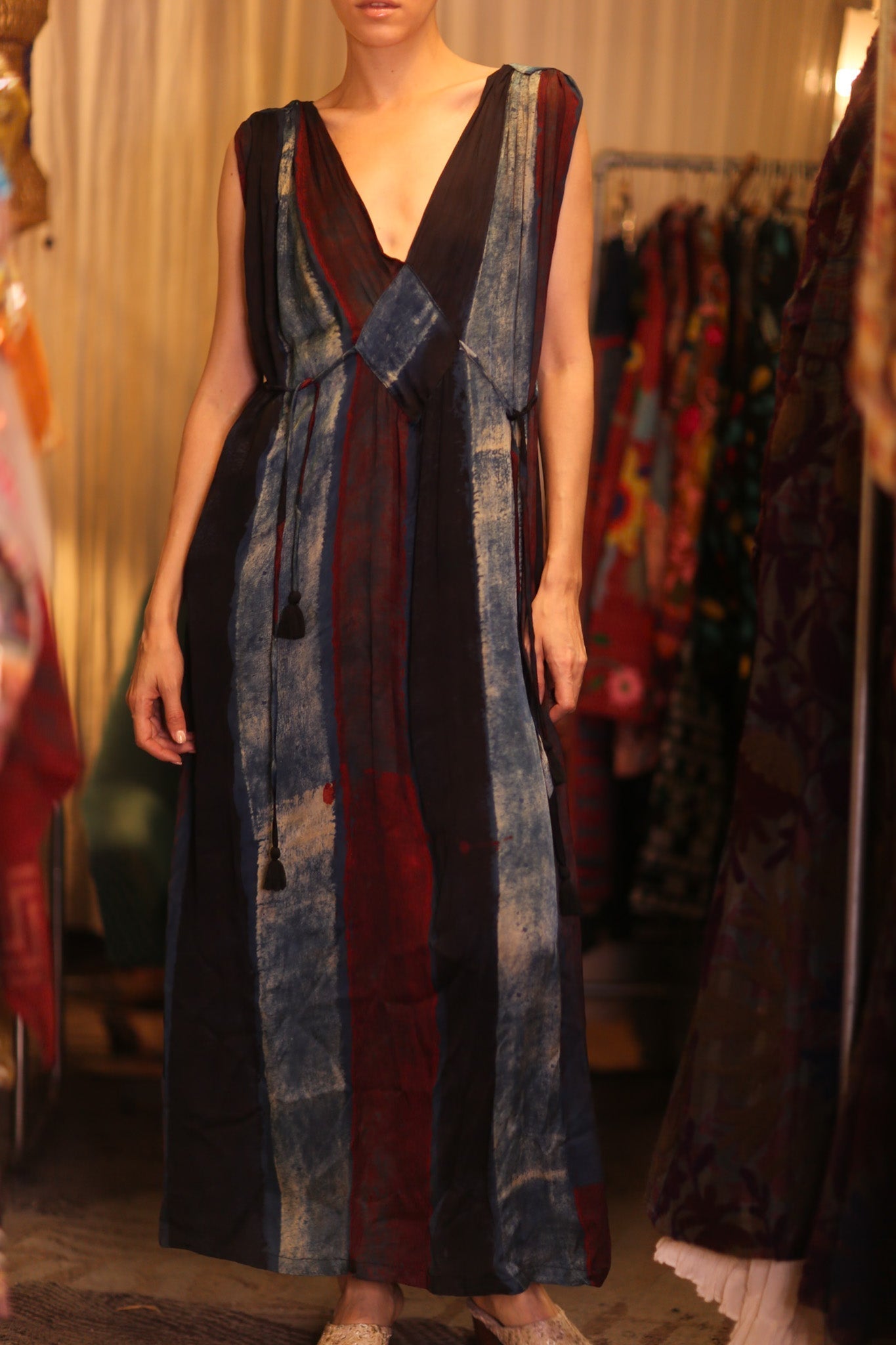 SILK DRESS VICTORIA LINA - MOMO STUDIO BERLIN - Berlin Concept Store - sustainable & ethical fashion