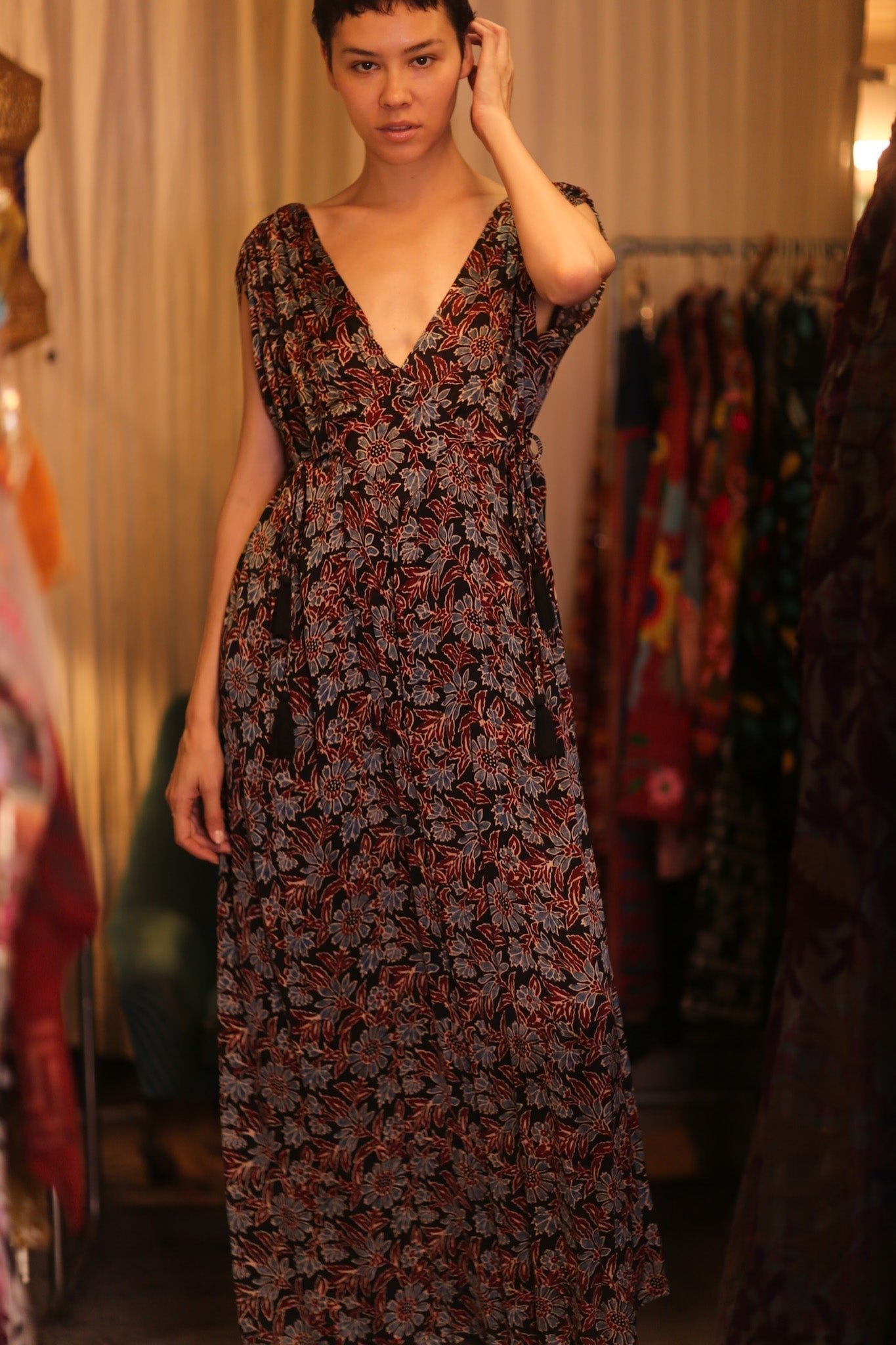 SILK DRESS VICTORIA MADISON - MOMO STUDIO BERLIN - Berlin Concept Store - sustainable & ethical fashion