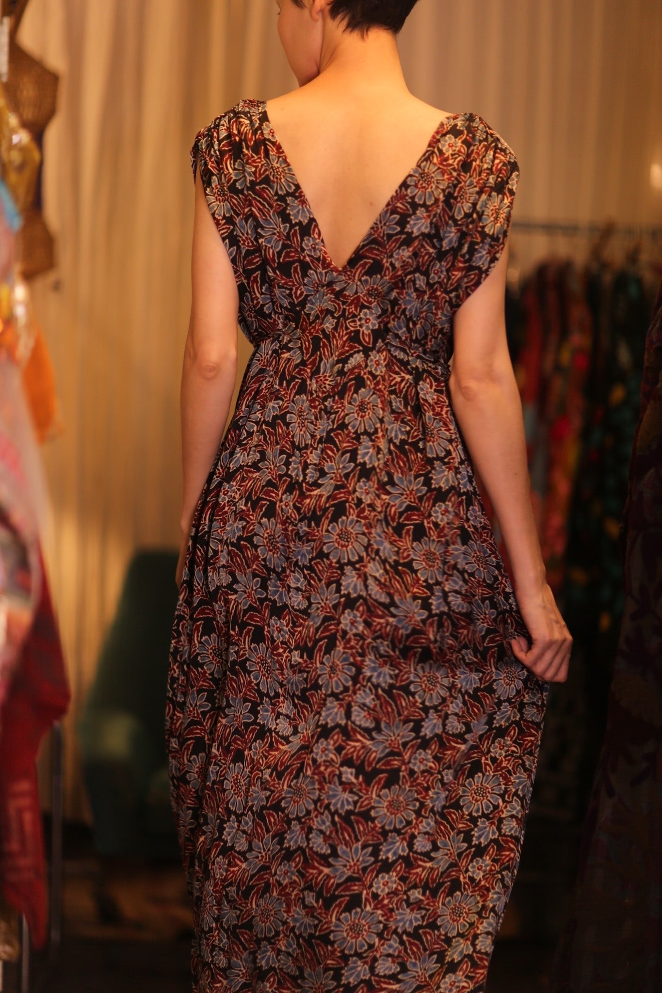 SILK DRESS VICTORIA MADISON - MOMO STUDIO BERLIN - Berlin Concept Store - sustainable & ethical fashion