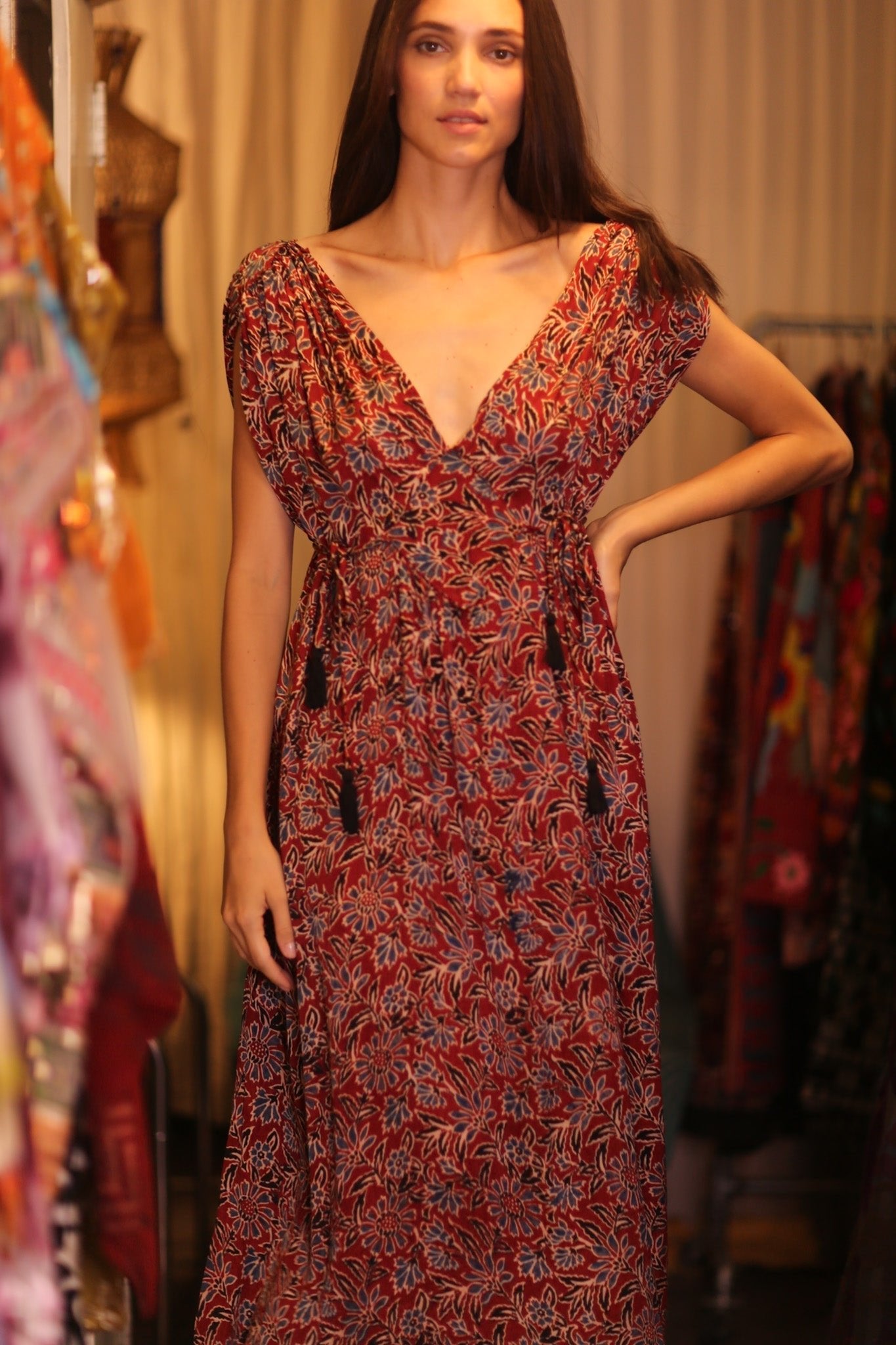 SILK DRESS VICTORIA MILADA - MOMO STUDIO BERLIN - Berlin Concept Store - sustainable & ethical fashion