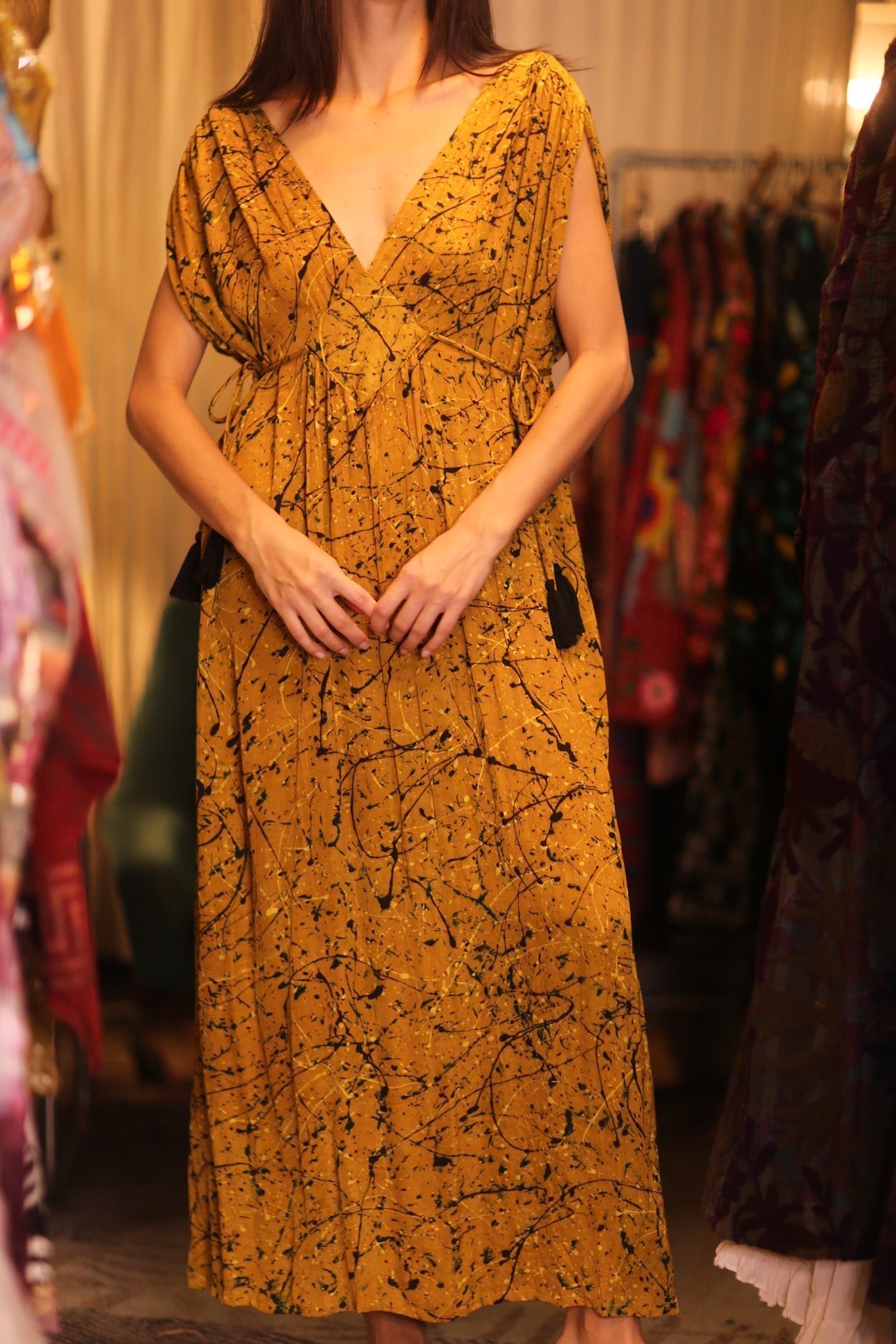 SILK DRESS VICTORIA NANA - MOMO STUDIO BERLIN - Berlin Concept Store - sustainable & ethical fashion