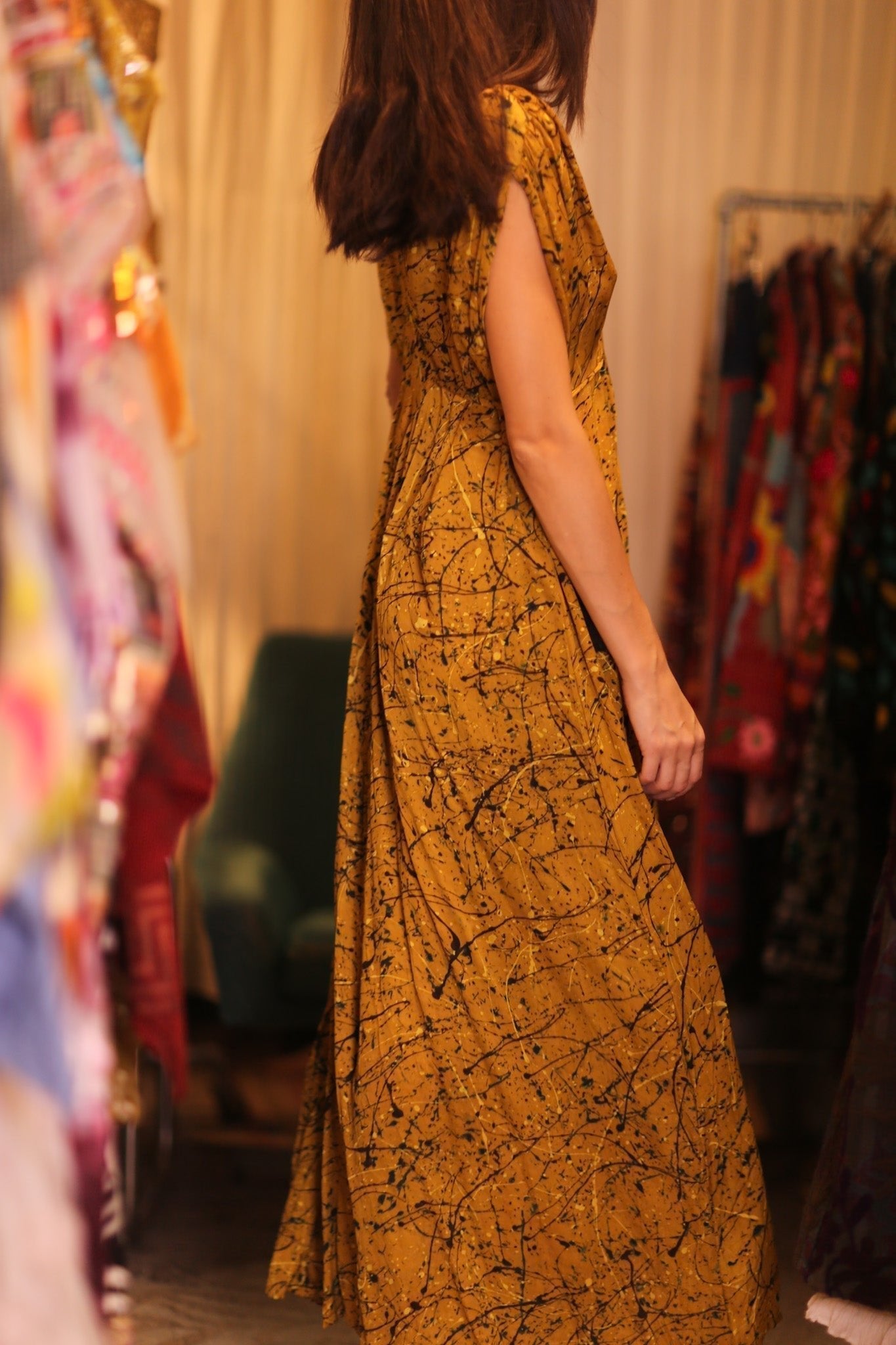 SILK DRESS VICTORIA NANA - MOMO STUDIO BERLIN - Berlin Concept Store - sustainable & ethical fashion