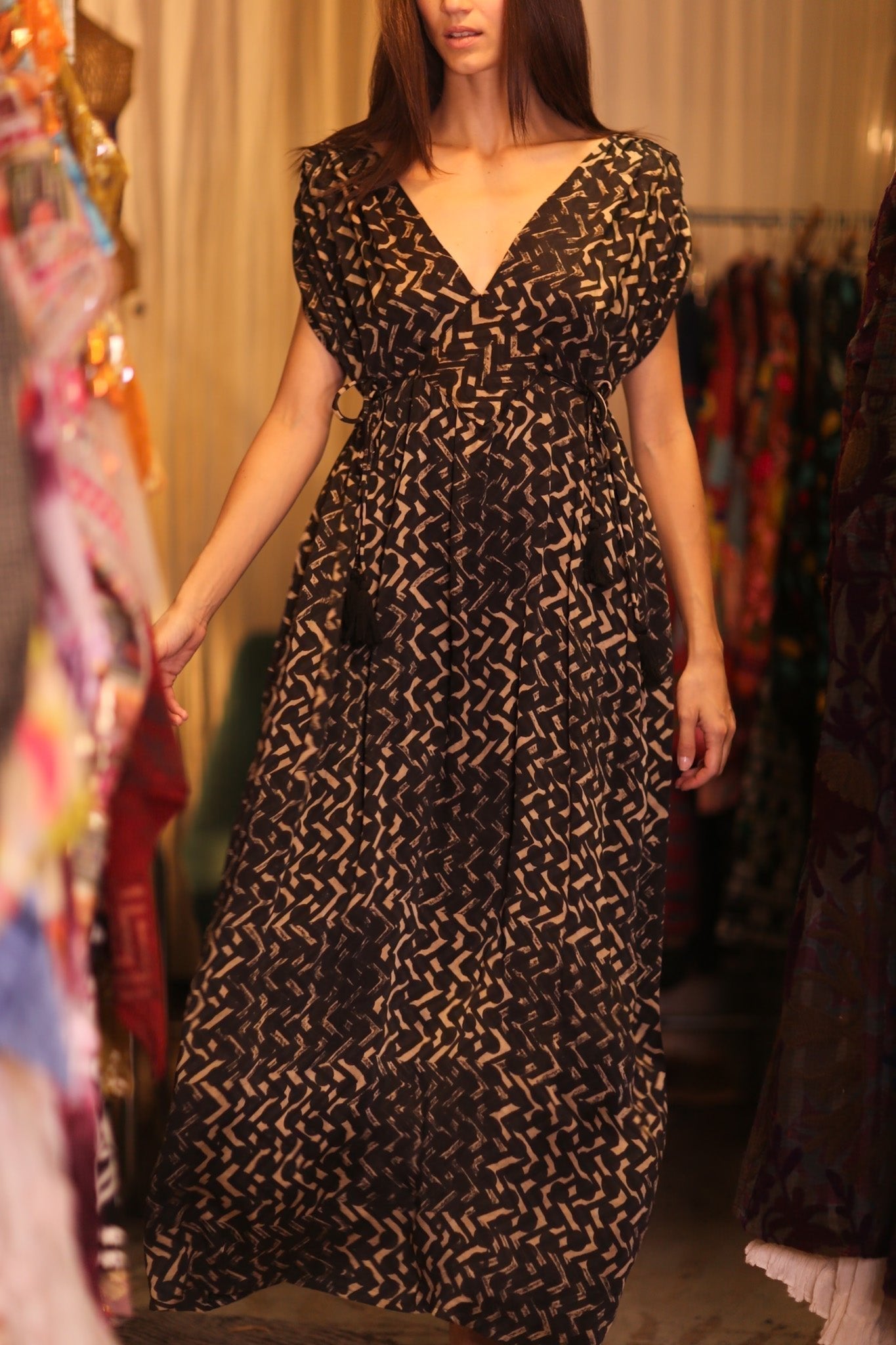 SILK DRESS VICTROIA LAILA - MOMO STUDIO BERLIN - Berlin Concept Store - sustainable & ethical fashion