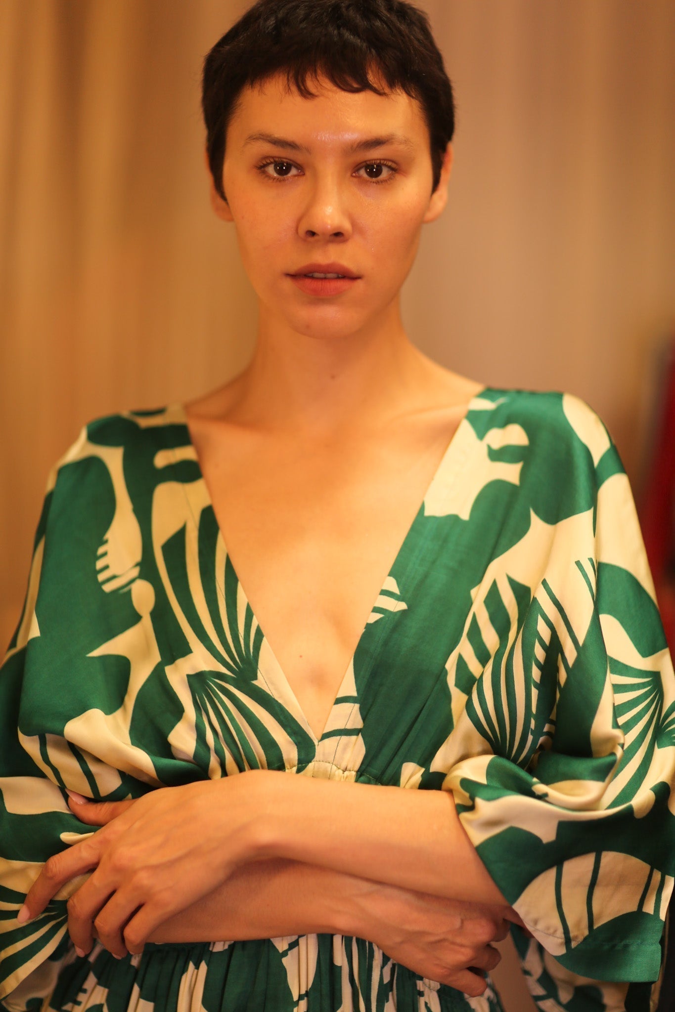 SILK DRESS ZURI ASEIN - MOMO STUDIO BERLIN - Berlin Concept Store - sustainable & ethical fashion