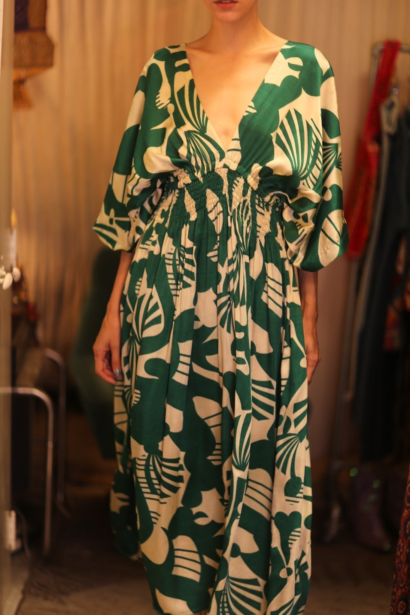 SILK DRESS ZURI ASEIN - MOMO STUDIO BERLIN - Berlin Concept Store - sustainable & ethical fashion