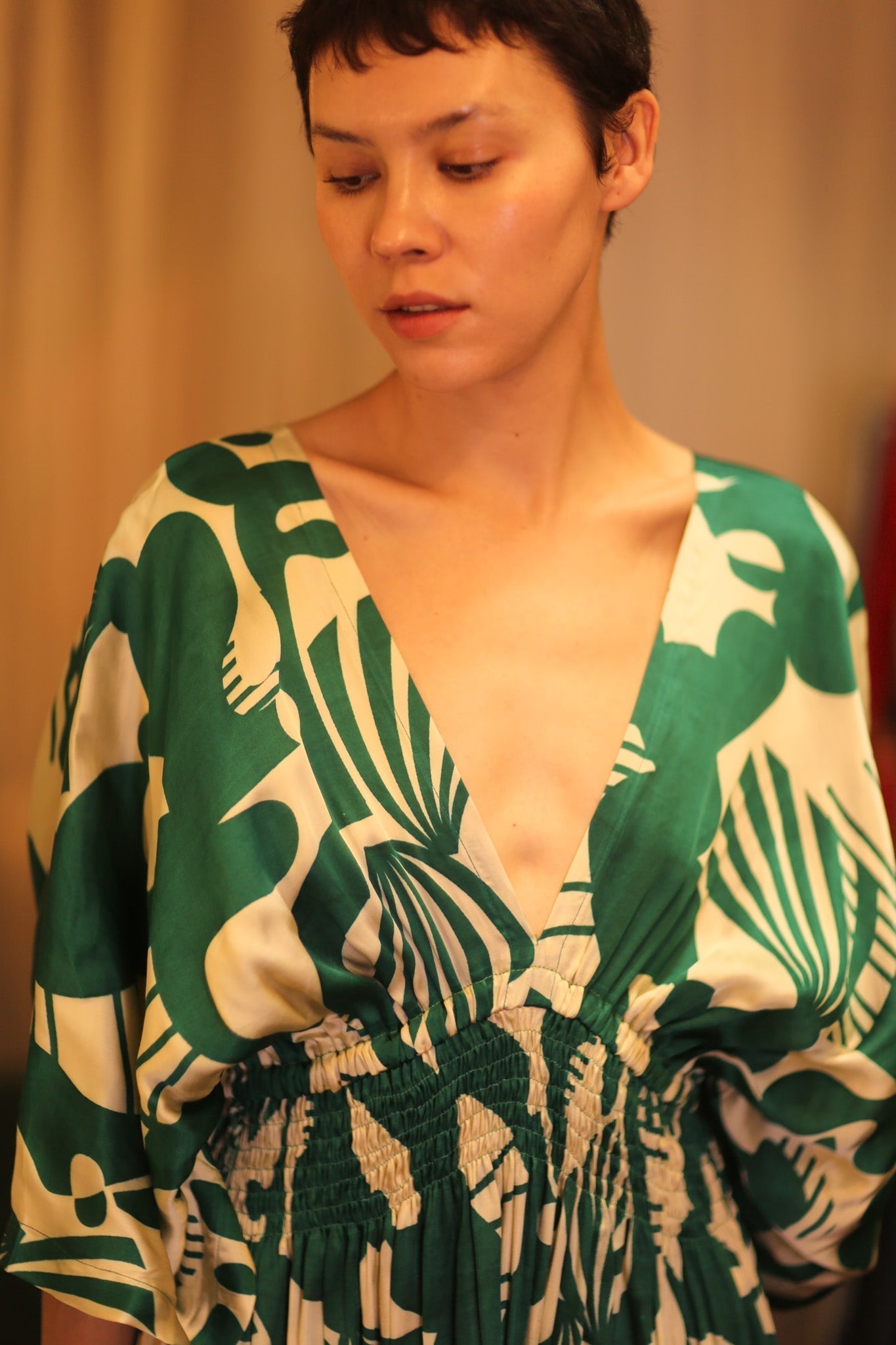SILK DRESS ZURI ASEIN - MOMO STUDIO BERLIN - Berlin Concept Store - sustainable & ethical fashion
