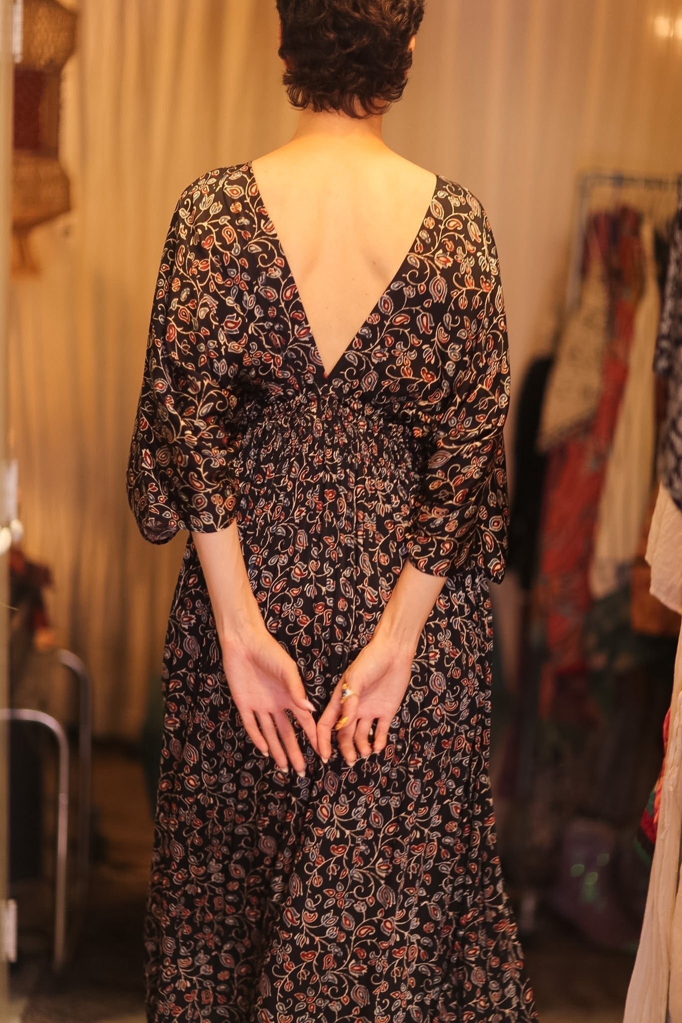 SILK DRESS ZURI CHAWPAR - MOMO STUDIO BERLIN - Berlin Concept Store - sustainable & ethical fashion