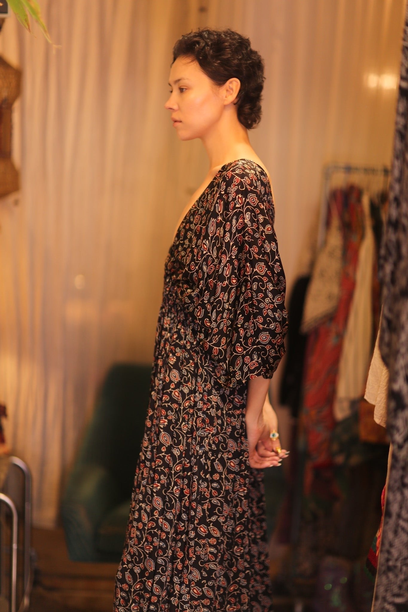 SILK DRESS ZURI CHAWPAR - MOMO STUDIO BERLIN - Berlin Concept Store - sustainable & ethical fashion