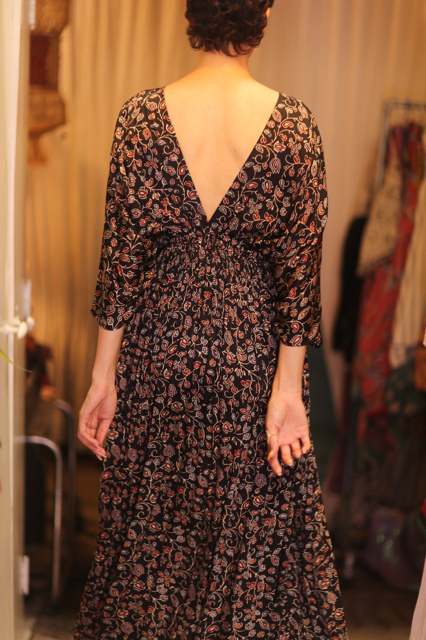 SILK DRESS ZURI CHAWPAR - MOMO STUDIO BERLIN - Berlin Concept Store - sustainable & ethical fashion