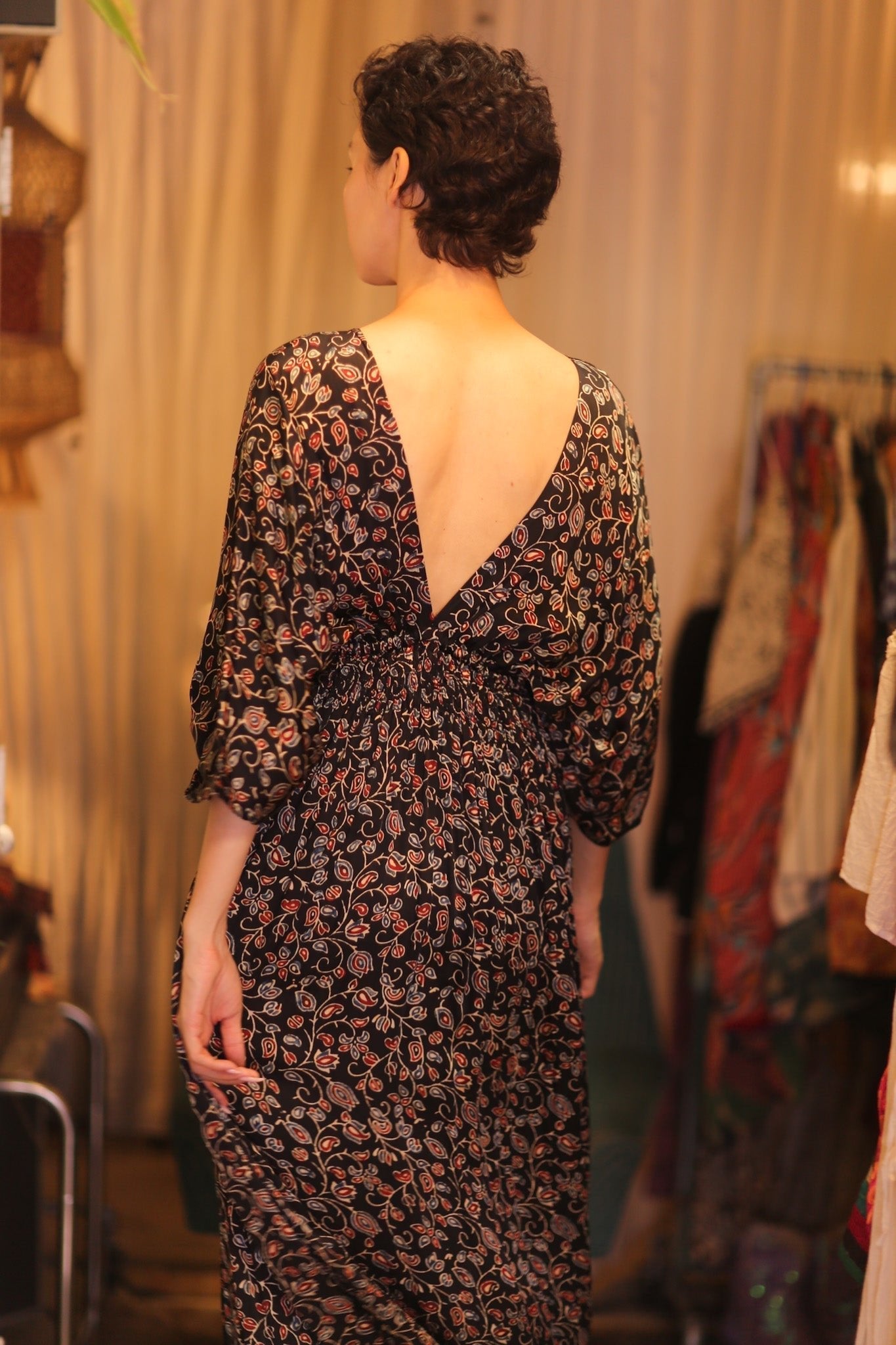 SILK DRESS ZURI CHAWPAR - MOMO STUDIO BERLIN - Berlin Concept Store - sustainable & ethical fashion
