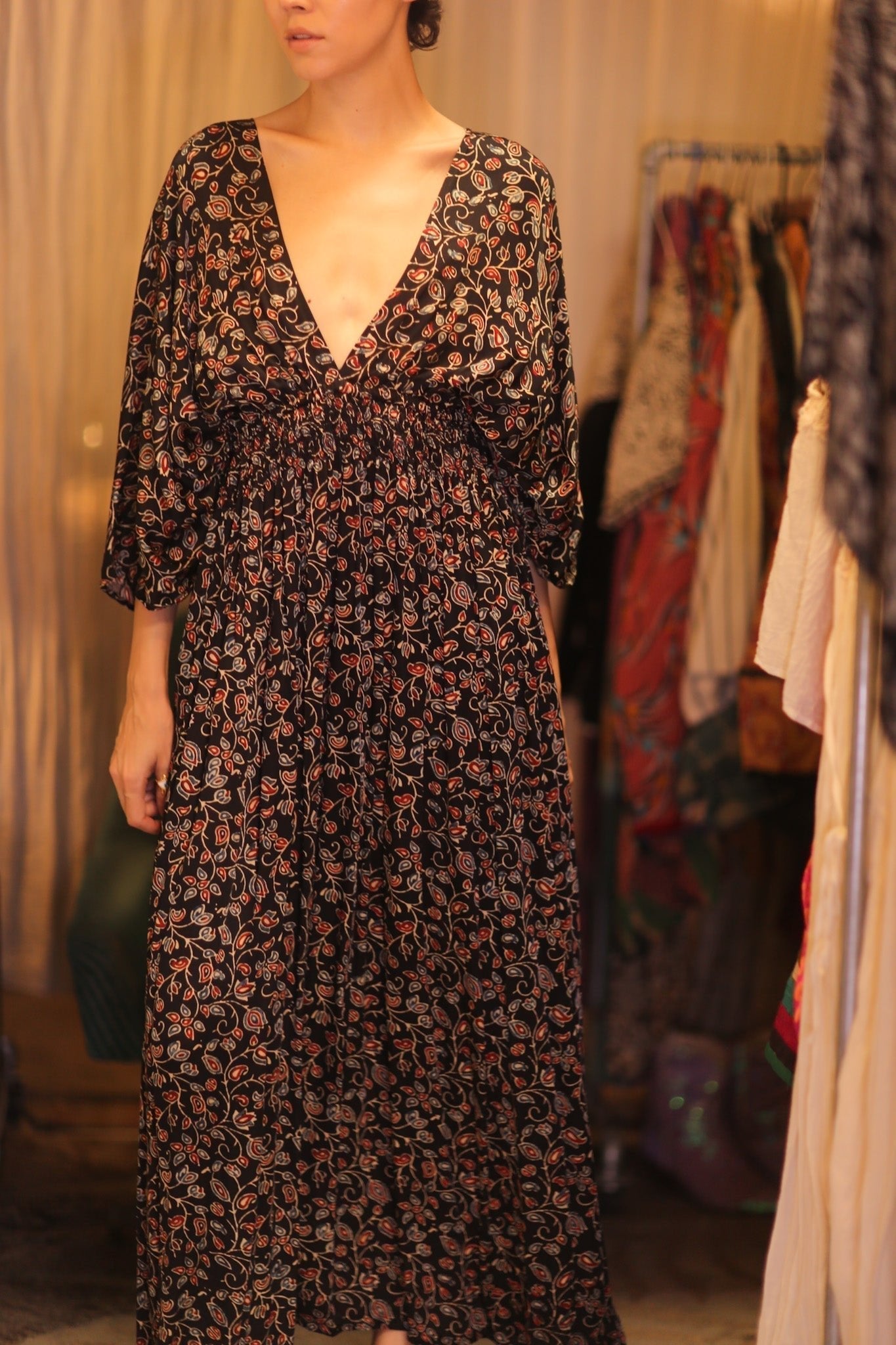 SILK DRESS ZURI CHAWPAR - MOMO STUDIO BERLIN - Berlin Concept Store - sustainable & ethical fashion