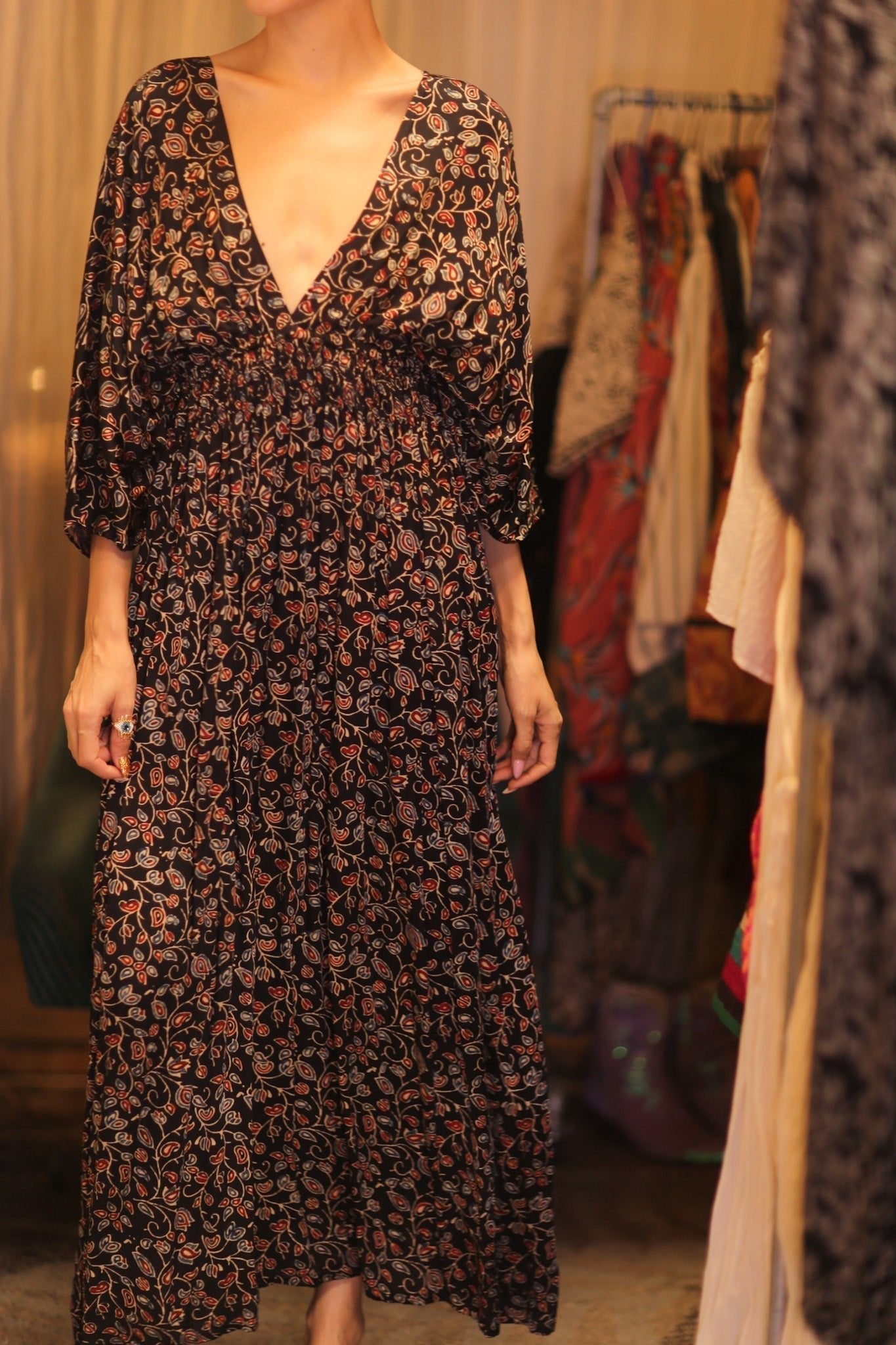 SILK DRESS ZURI CHAWPAR - MOMO STUDIO BERLIN - Berlin Concept Store - sustainable & ethical fashion