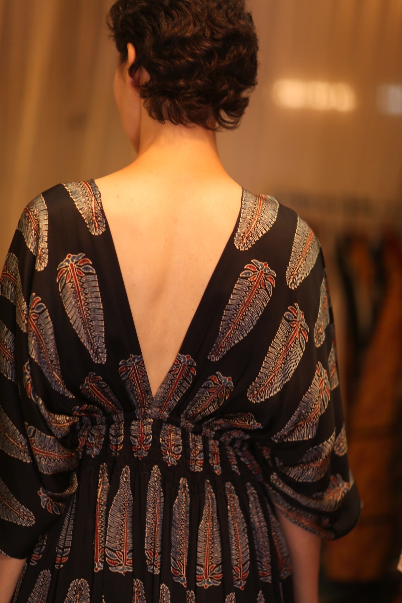 SILK DRESS ZURI DIN - MOMO STUDIO BERLIN - Berlin Concept Store - sustainable & ethical fashion
