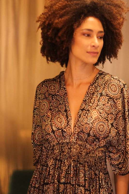 SILK DRESS ZURI KHUNSWY - MOMO STUDIO BERLIN - Berlin Concept Store - sustainable & ethical fashion