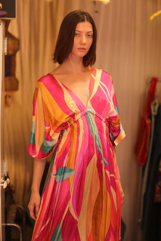 SILK DRESS ZURI PANYAUNG - MOMO STUDIO BERLIN - Berlin Concept Store - sustainable & ethical fashion