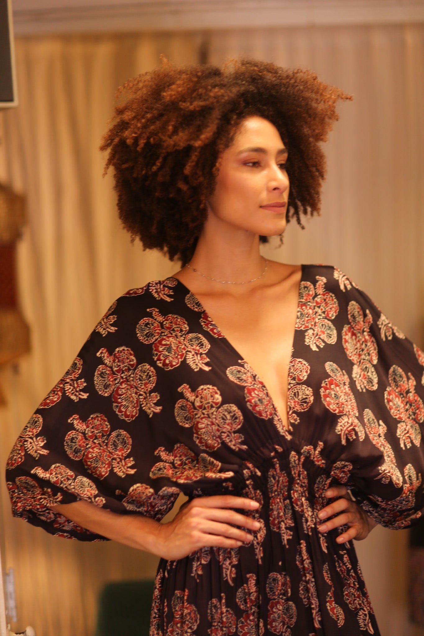 SILK DRESS ZURI RUBSIS - MOMO STUDIO BERLIN - Berlin Concept Store - sustainable & ethical fashion