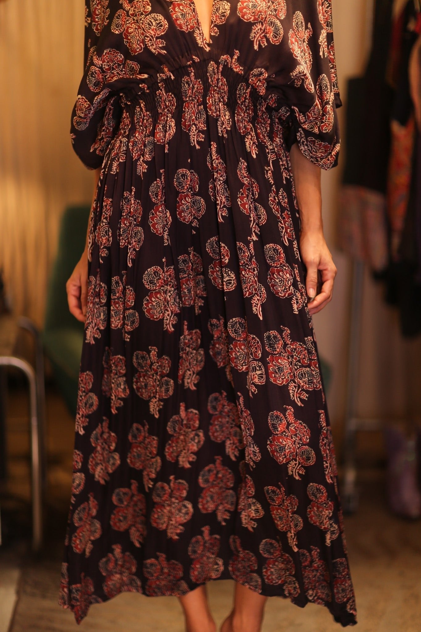 SILK DRESS ZURI RUBSIS - MOMO STUDIO BERLIN - Berlin Concept Store - sustainable & ethical fashion