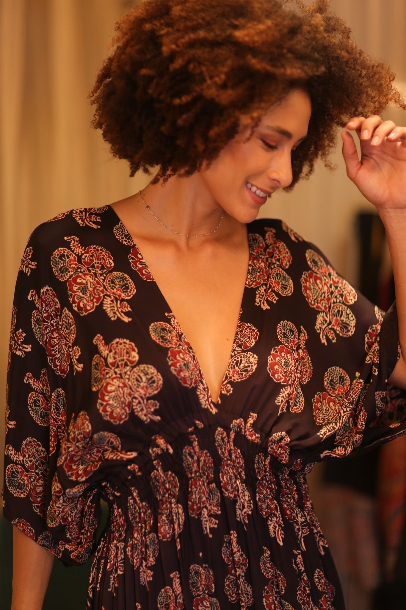 SILK DRESS ZURI RUBSIS - MOMO STUDIO BERLIN - Berlin Concept Store - sustainable & ethical fashion