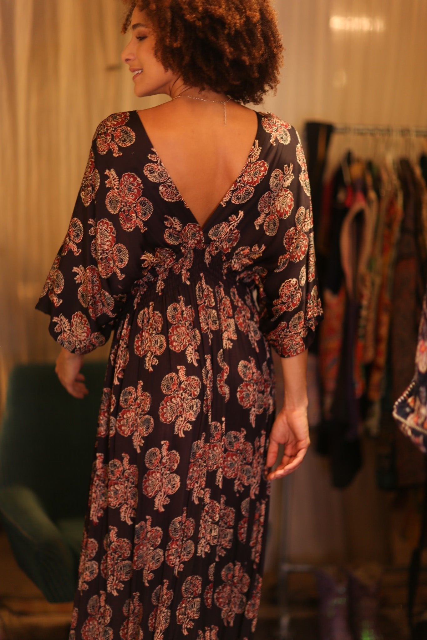 SILK DRESS ZURI RUBSIS - MOMO STUDIO BERLIN - Berlin Concept Store - sustainable & ethical fashion