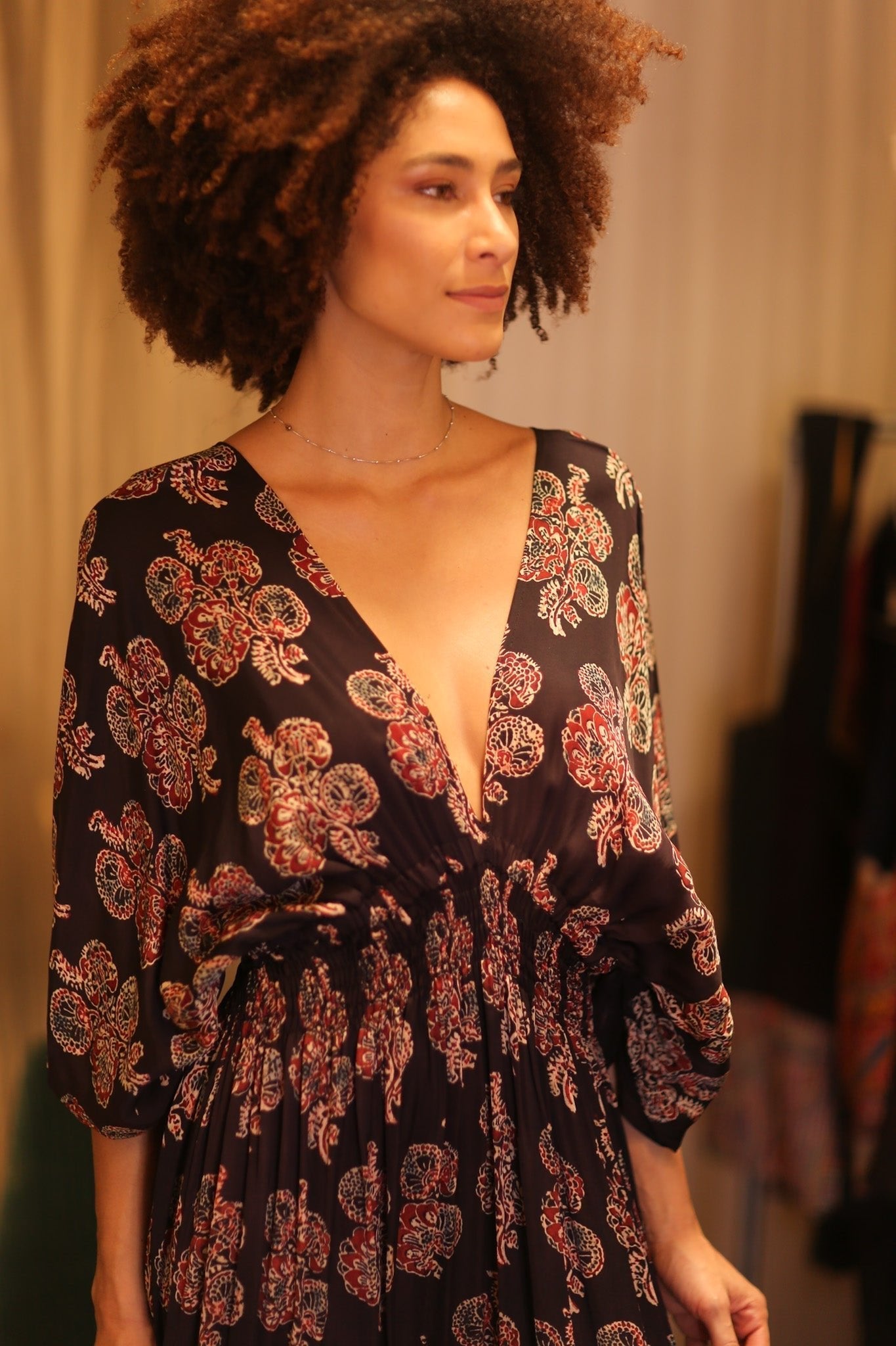 SILK DRESS ZURI RUBSIS - MOMO STUDIO BERLIN - Berlin Concept Store - sustainable & ethical fashion