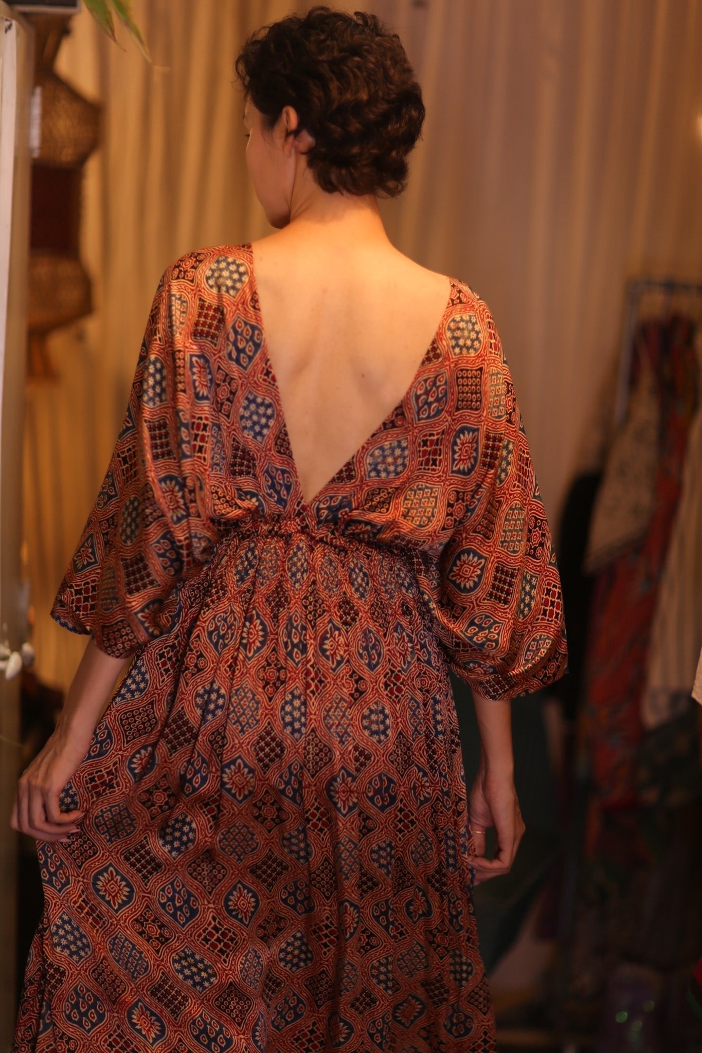 SILK DRESS ZURI TALI - MOMO STUDIO BERLIN - Berlin Concept Store - sustainable & ethical fashion