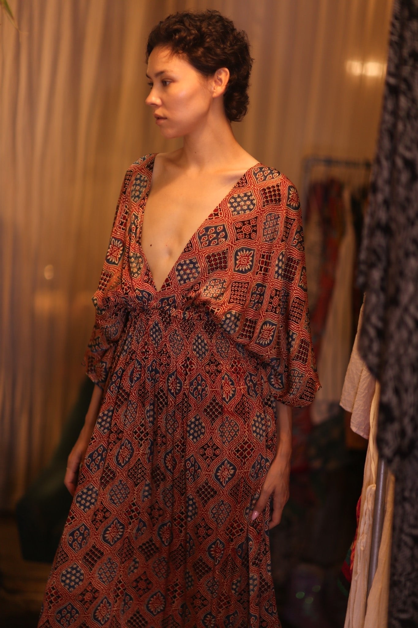 SILK DRESS ZURI TALI - MOMO STUDIO BERLIN - Berlin Concept Store - sustainable & ethical fashion