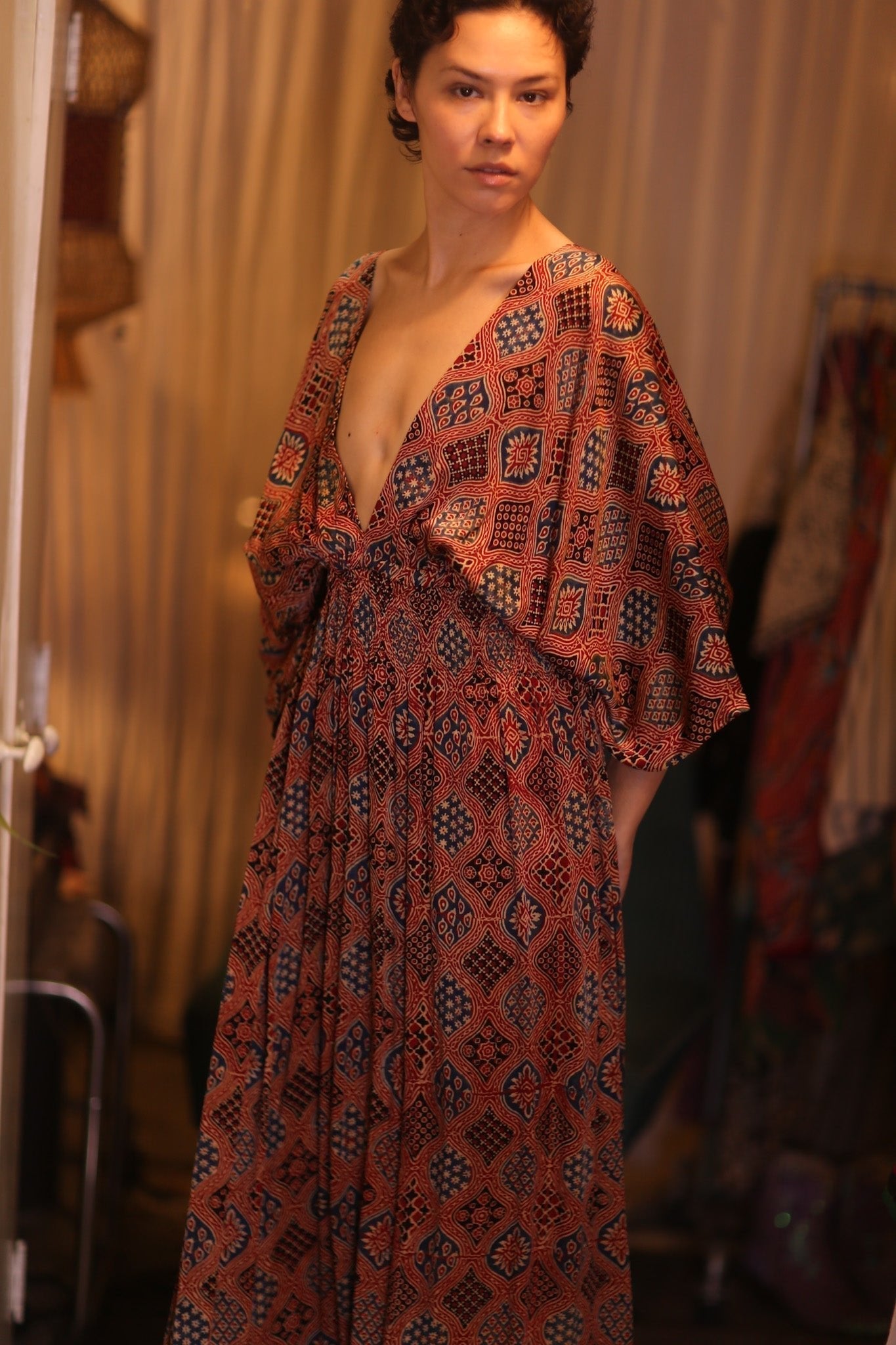 SILK DRESS ZURI TALI - MOMO STUDIO BERLIN - Berlin Concept Store - sustainable & ethical fashion