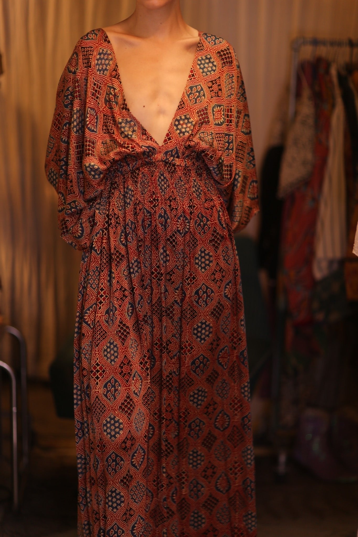 SILK DRESS ZURI TALI - MOMO STUDIO BERLIN - Berlin Concept Store - sustainable & ethical fashion