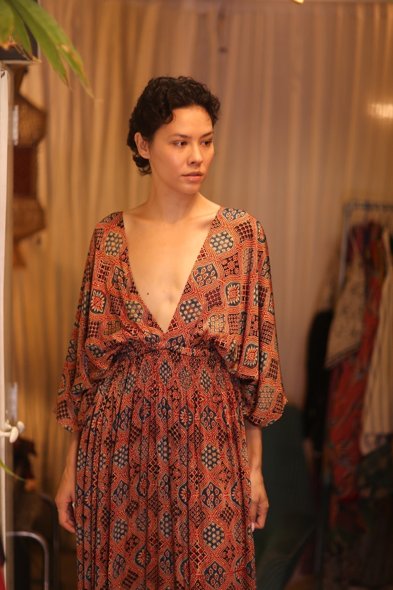 SILK DRESS ZURI TALI - MOMO STUDIO BERLIN - Berlin Concept Store - sustainable & ethical fashion