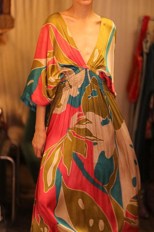 SILK DRESS ZURI YATI - MOMO STUDIO BERLIN - Berlin Concept Store - sustainable & ethical fashion