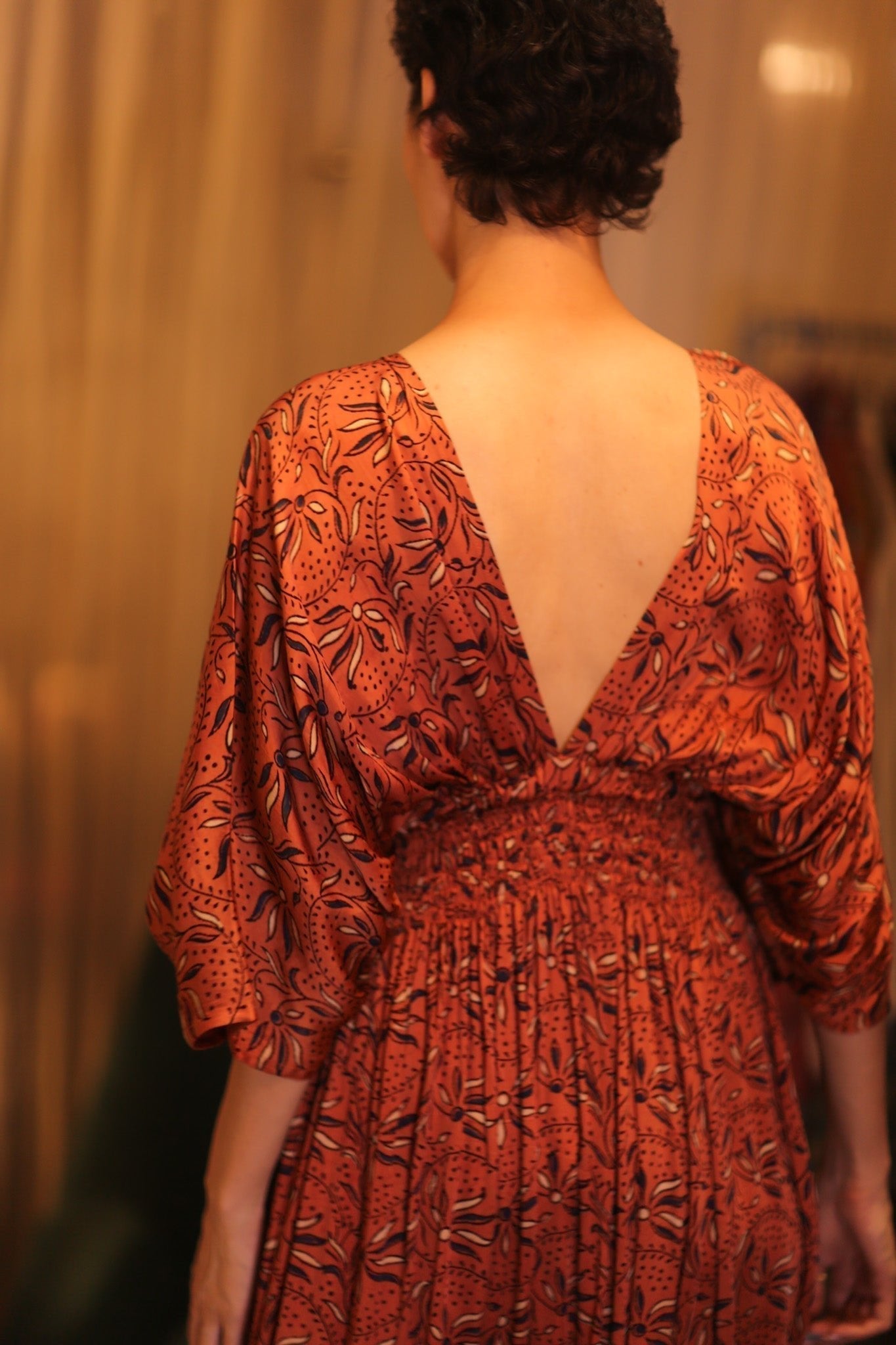 SILK DRESS ZURI YOZO - MOMO STUDIO BERLIN - Berlin Concept Store - sustainable & ethical fashion