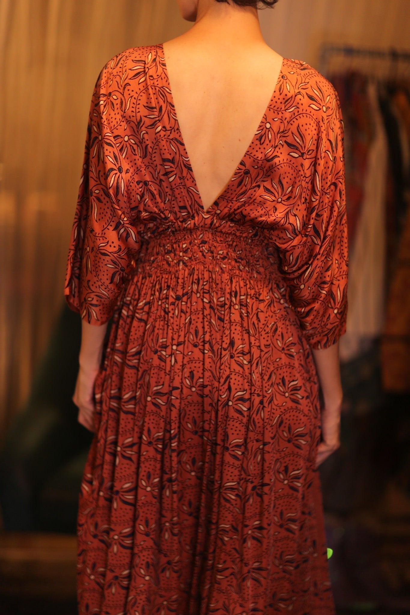 SILK DRESS ZURI YOZO - MOMO STUDIO BERLIN - Berlin Concept Store - sustainable & ethical fashion