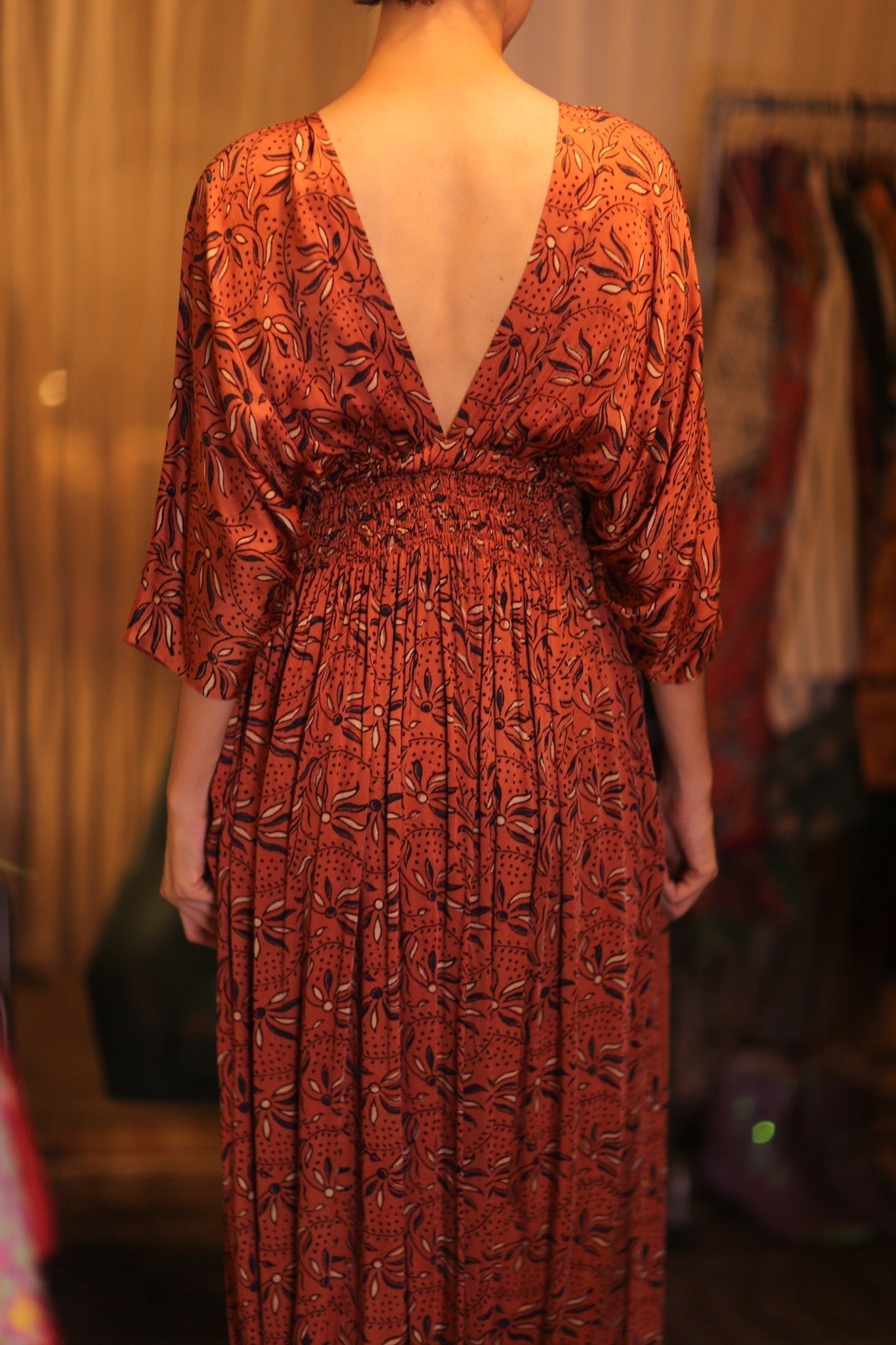 SILK DRESS ZURI YOZO - MOMO STUDIO BERLIN - Berlin Concept Store - sustainable & ethical fashion