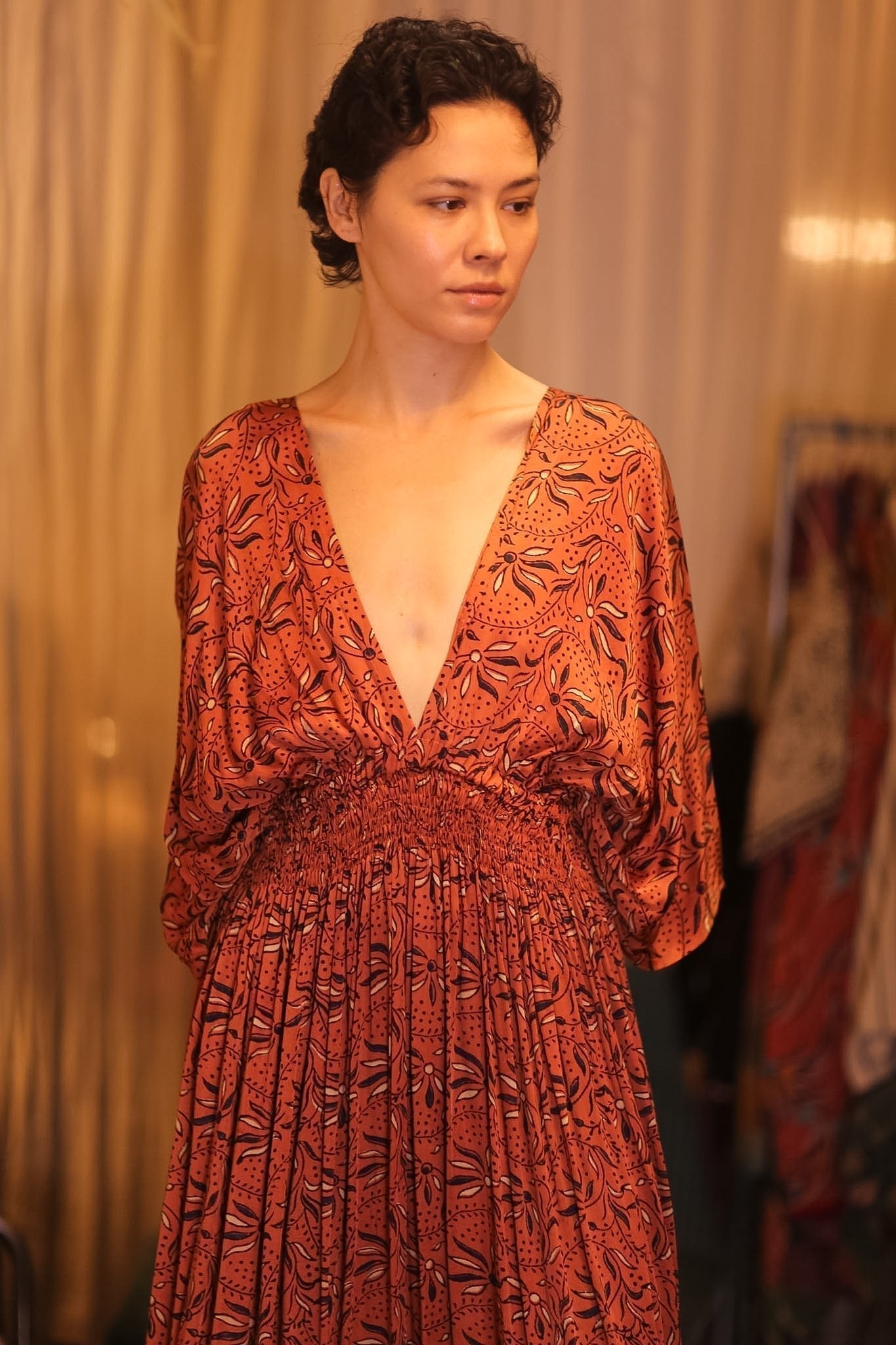 SILK DRESS ZURI YOZO - MOMO STUDIO BERLIN - Berlin Concept Store - sustainable & ethical fashion