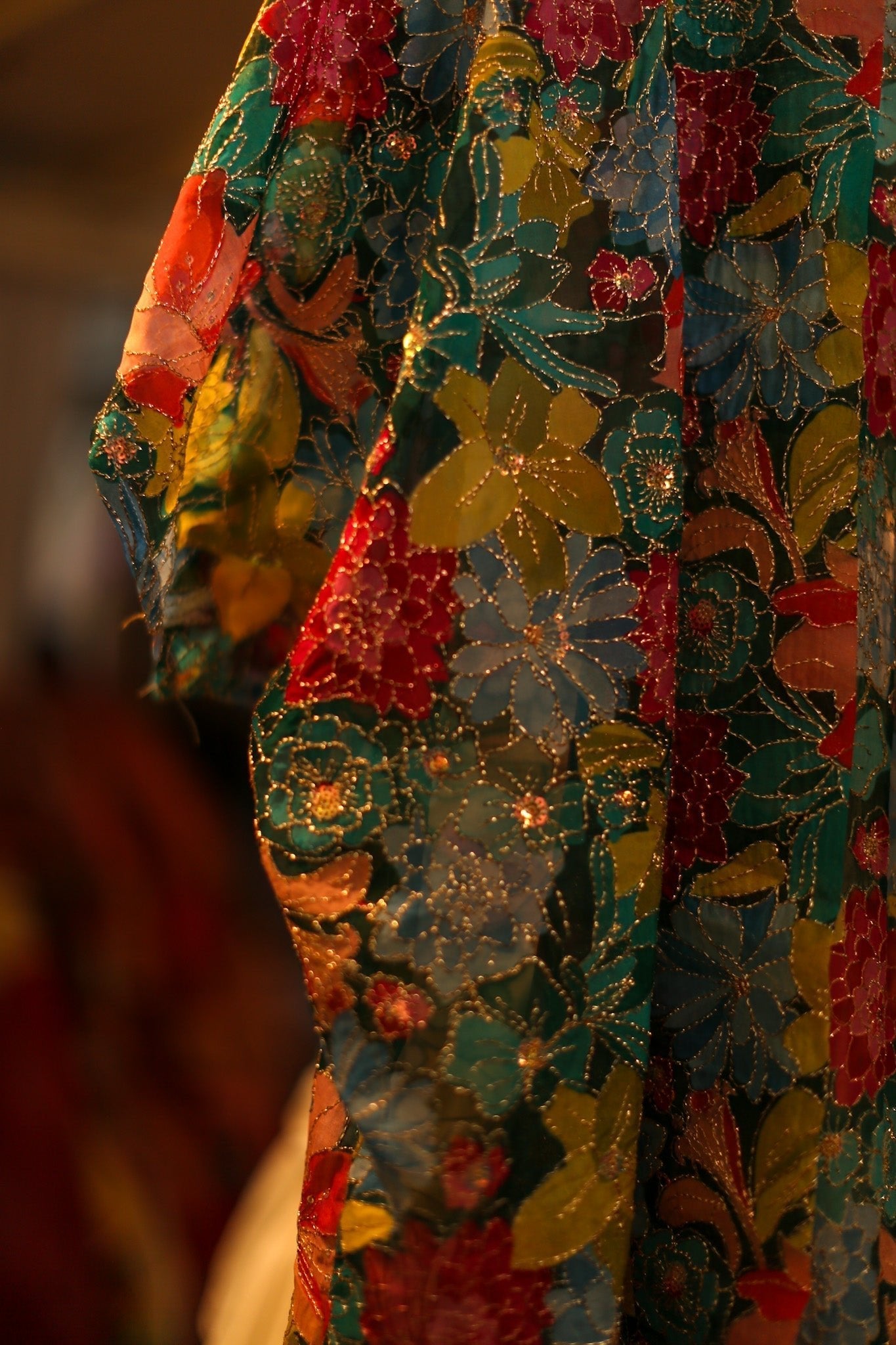 SILK EMBROIDERED KIMONO HANSU - MOMO STUDIO BERLIN - Berlin Concept Store - sustainable & ethical fashion