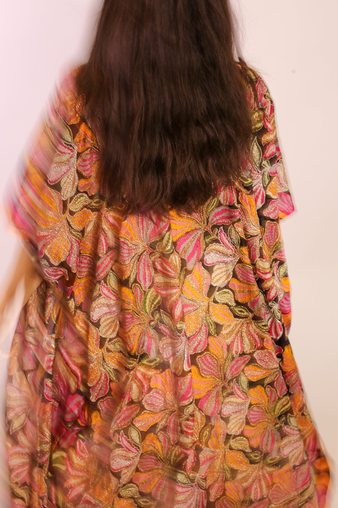 SILK EMBROIDERED KIMONO MAE - MOMO STUDIO BERLIN - Berlin Concept Store - sustainable & ethical fashion