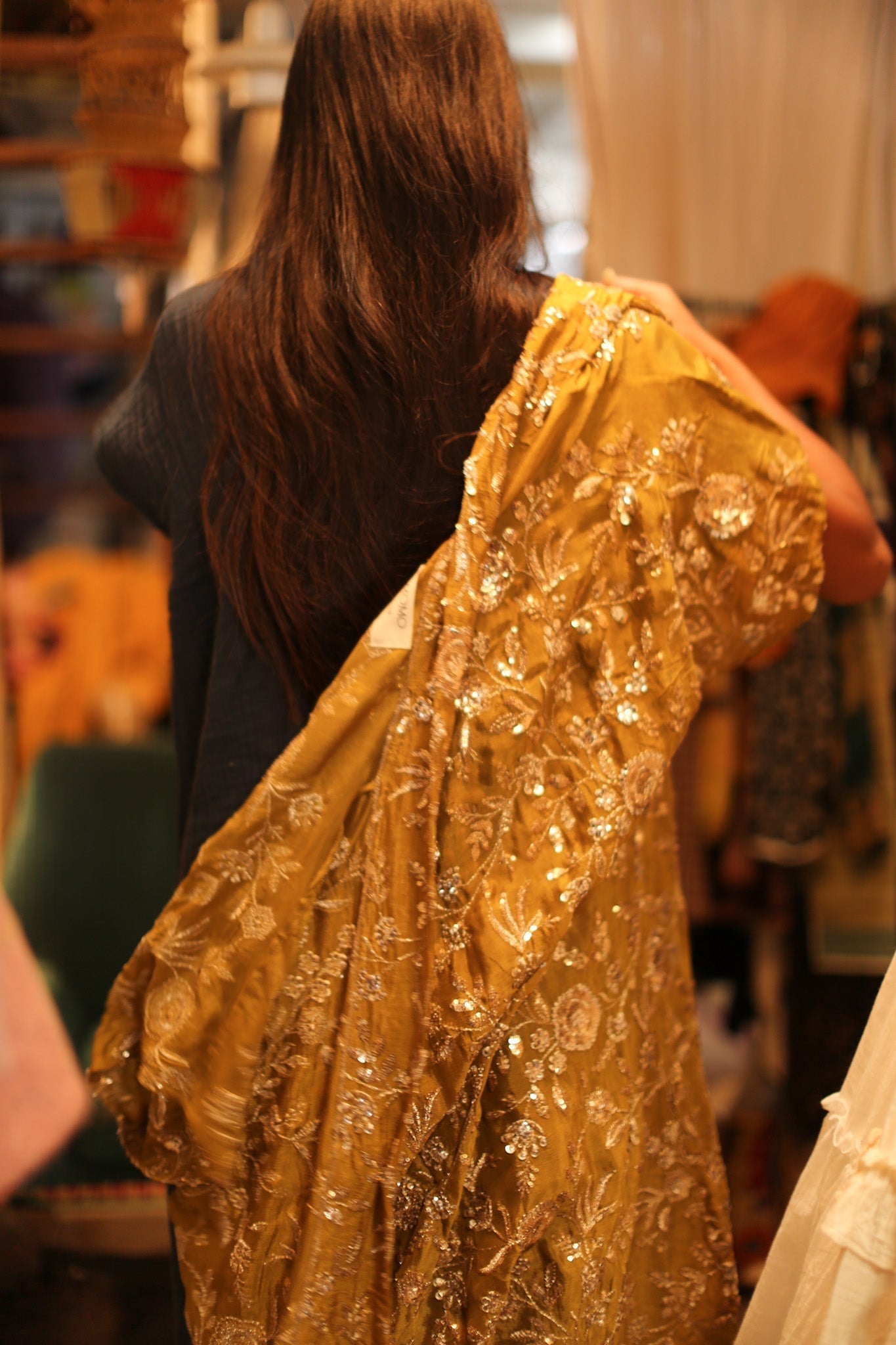 SILK EMBROIDERED KIMONO ODO - MOMO STUDIO BERLIN - Berlin Concept Store - sustainable & ethical fashion