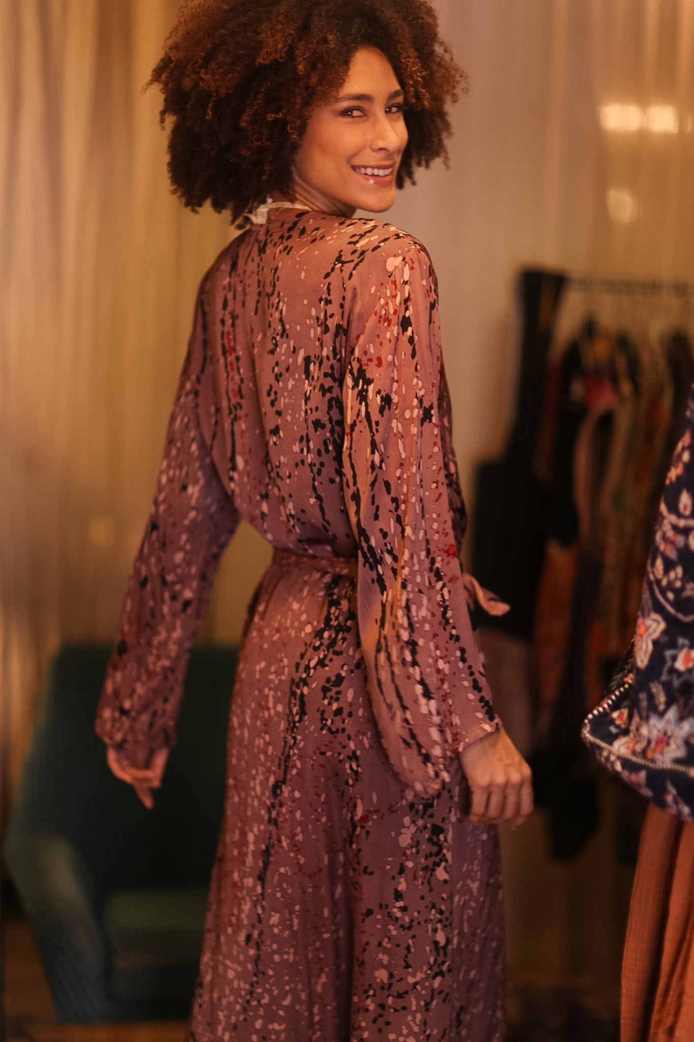 SILK KIMONO CONSTANCA CRYSTAL - MOMO STUDIO BERLIN - Berlin Concept Store - sustainable & ethical fashion